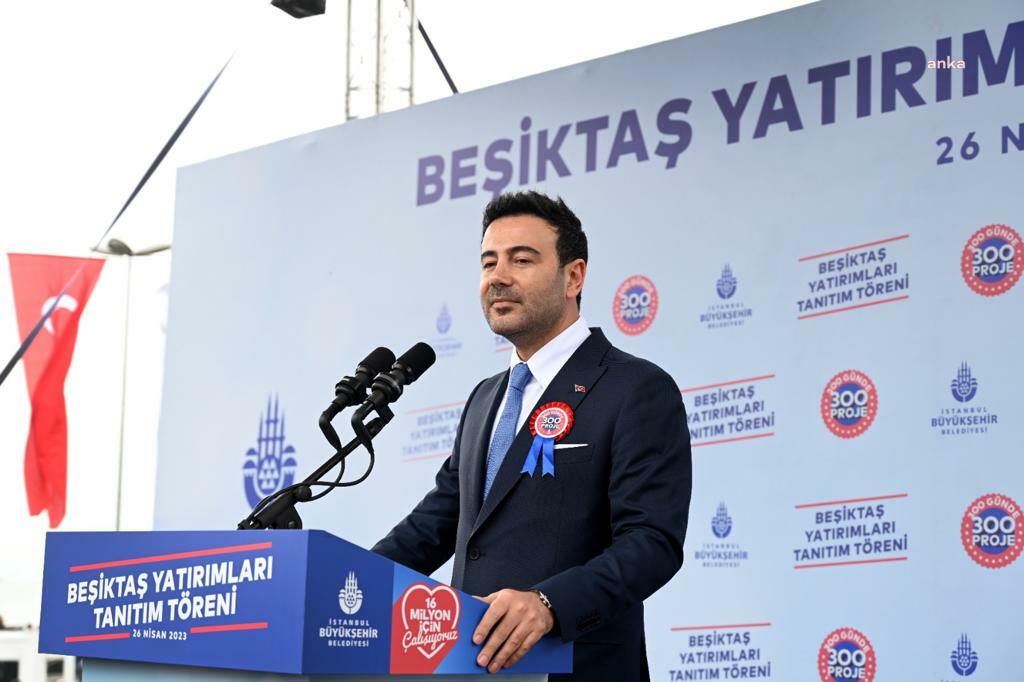 İBB’NİN ‘BEŞİKTAŞ YATIRIMLARI TANITIM TÖRENİ’ BARBAROS MEYDANI’NDA GERÇEKLEŞTİ
