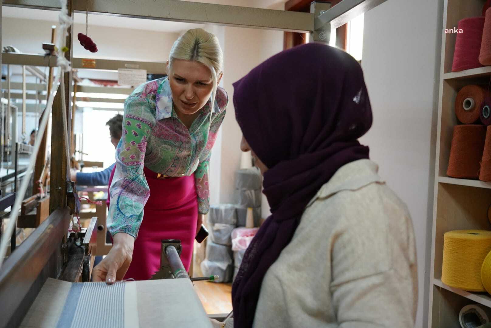BİLECİK BELEDİYE BAŞKANVEKİLİ SUBAŞI, KADIN KOOPERATİFİ ÜYELERİYLE BİR ARAYA GELDİ