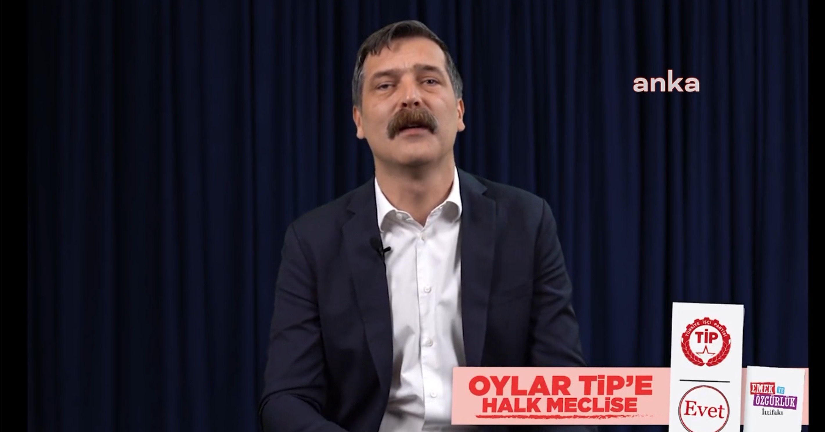 ERKAN BAŞ: BİR OYUNUZU RECEP TAYYİP ERDOĞAN’I GÖNDERMEK İÇİN KULLANIN, KILIÇDAROĞLU’NA GİTSİN. BİR OYUNUZU DA MECLİS’TE SİZİN SESİNİZ İÇİN KULLANIN. TİP İÇİN KULLANIN