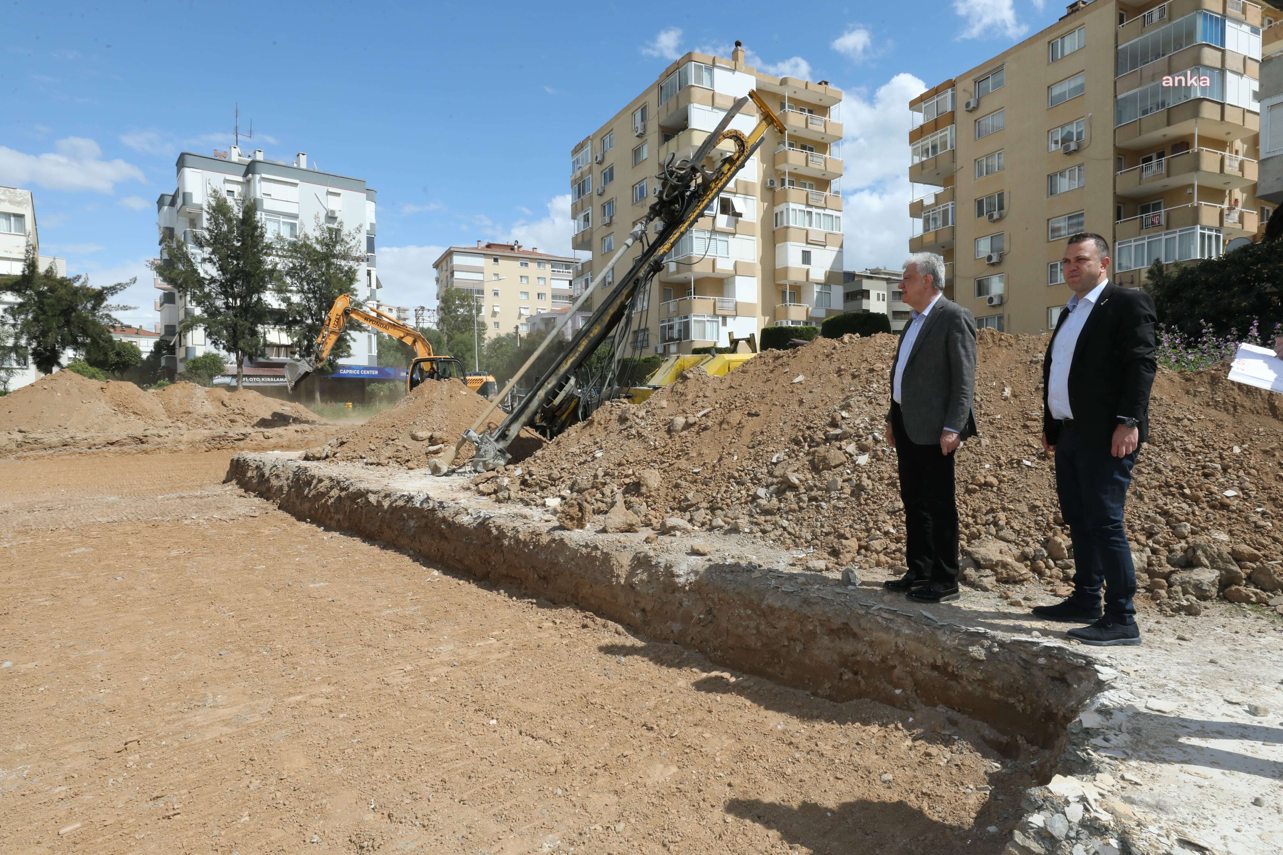 NARLIDERE’NİN 4’ÜNCÜ ANAOKULU VE MANDALİN KAFE İÇİN HAZIRLIKLAR SÜRÜYOR
