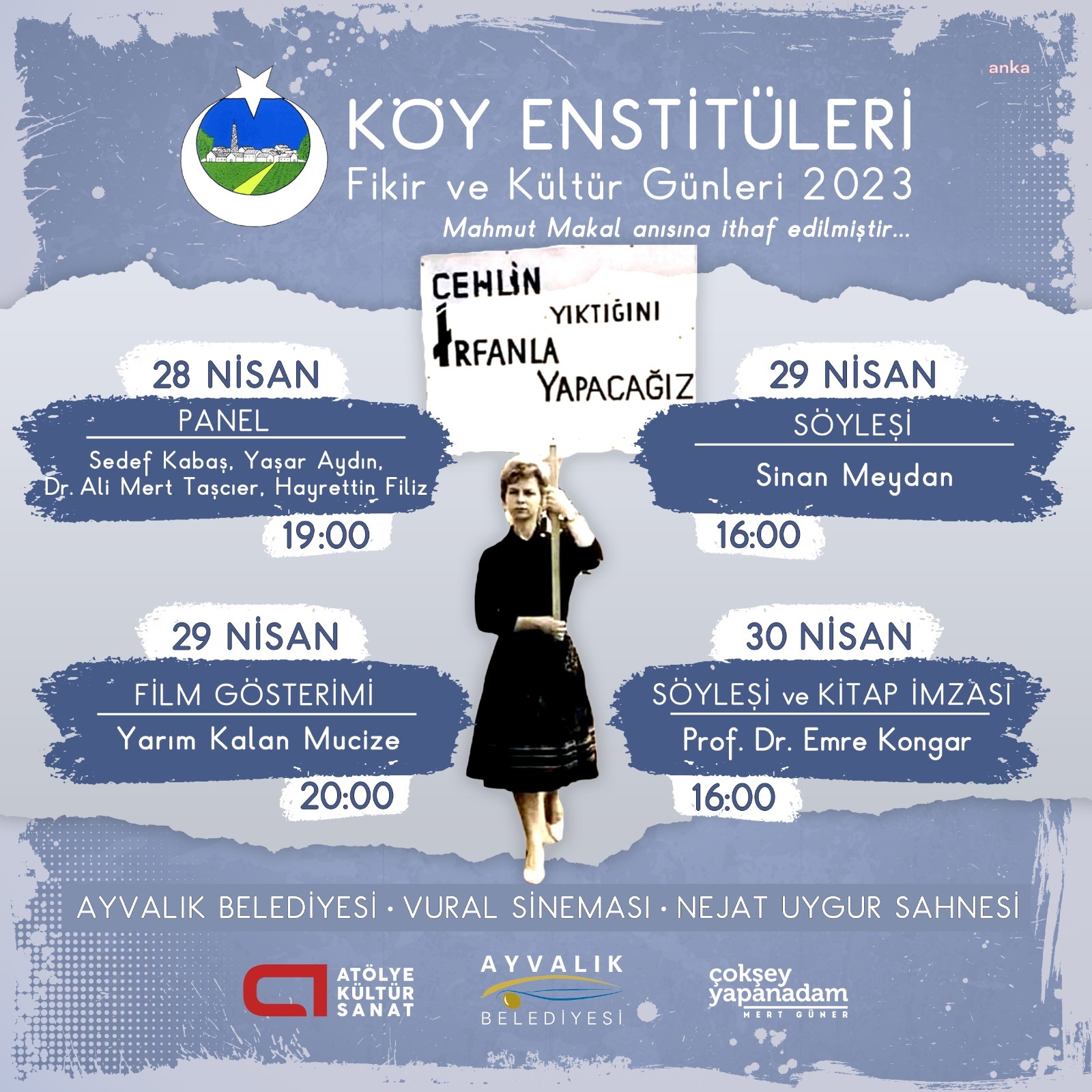 AYVALIK’TA KÖY ENSTİTÜLERİ'NİN KURULUŞUNUN 83. YILINA ÖZEL ETKİNLİK