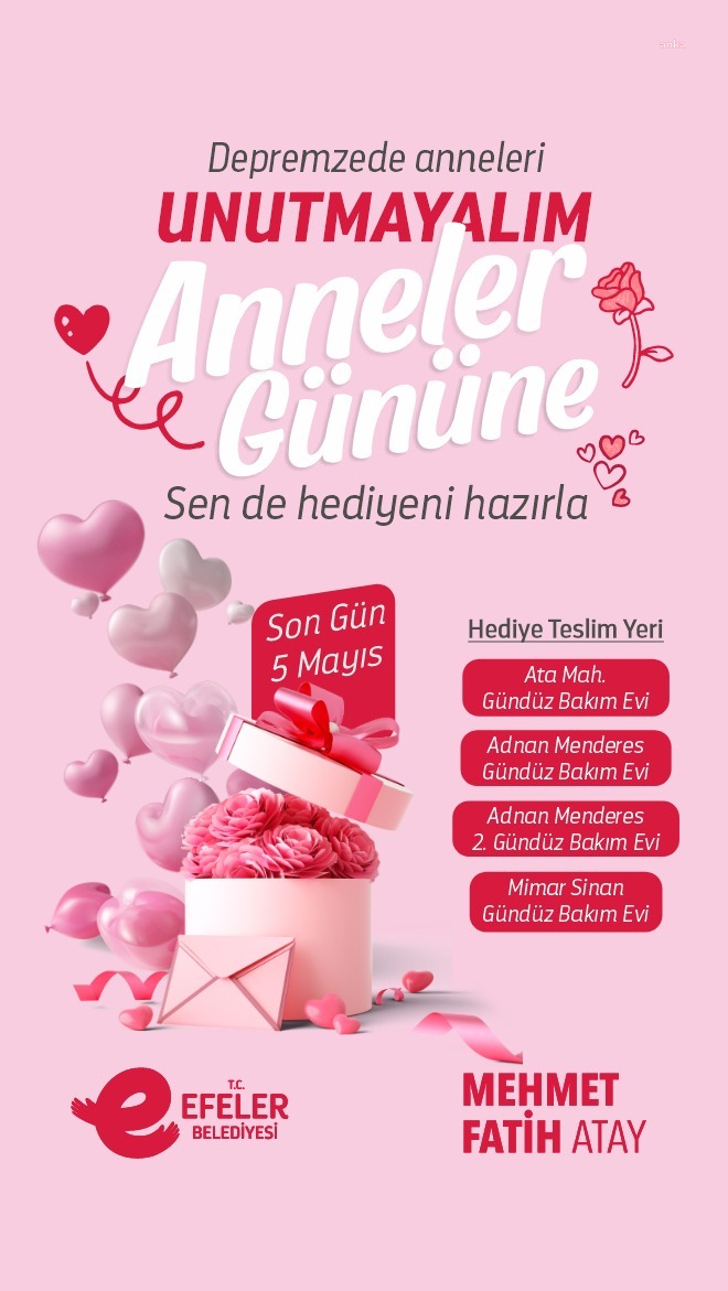 EFELER’İN MİNİK YÜREKLERİNDEN DEPREMZEDE ANNELER İÇİN KAMPANYA