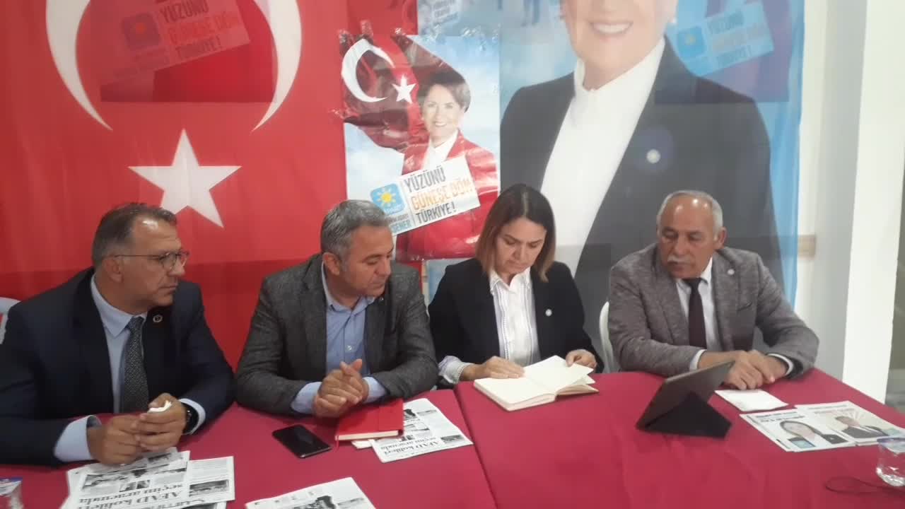 İYİ PARTİ OSMANİYE MİLLETVEKİLİ ADAYI LOĞOĞLU: "DEVLETE YAPILAN BAĞIŞLARIN BİR PARTİNİN SEÇİM ARACI TARAFINDAN DAĞILTILMASININ KAMUOYUNU VİCDANINDA BÜYÜK YARALAR OLUŞTURDUĞUNU DÜŞÜNÜYORUZ"