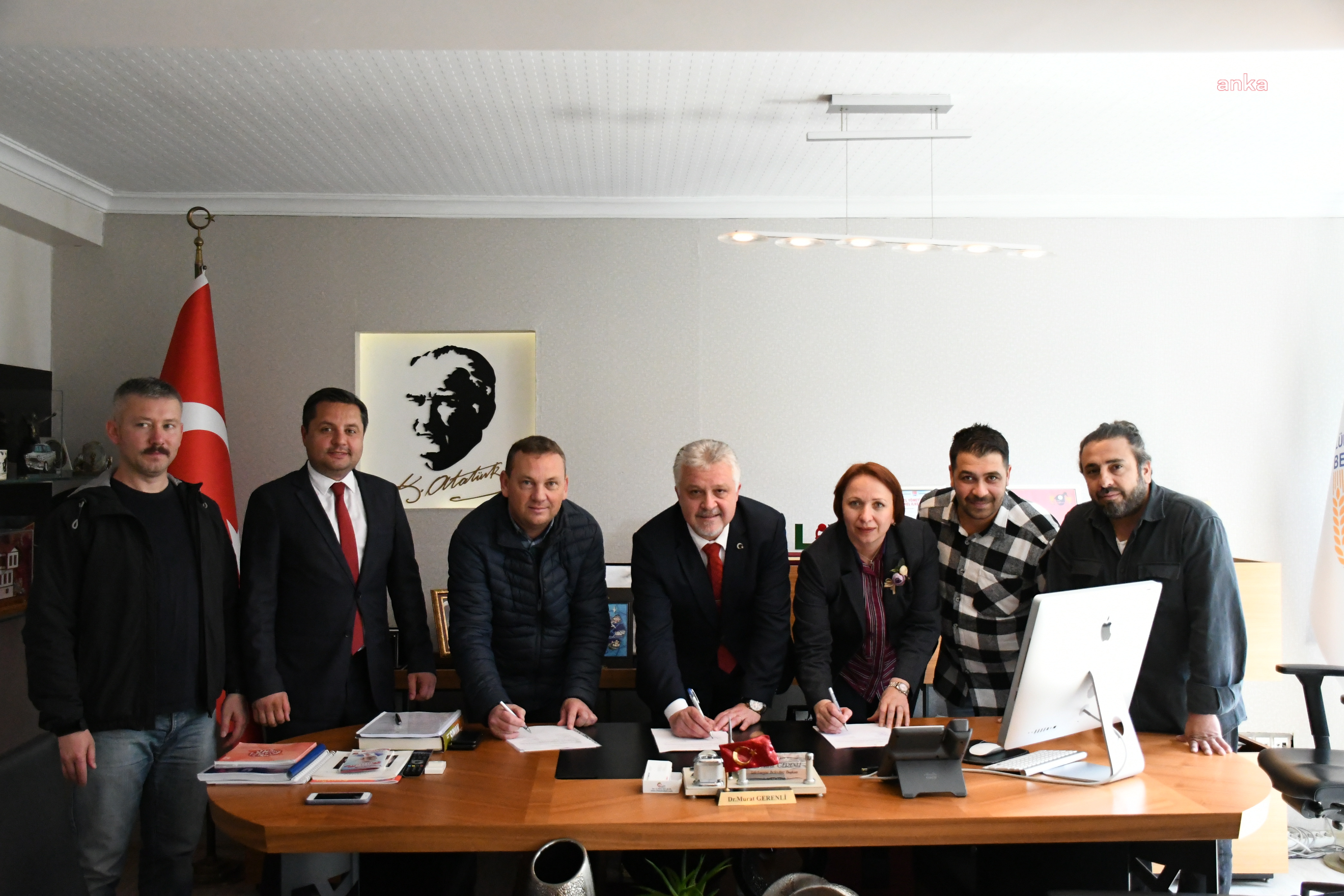 LÜLEBURGAZ BELEDİYESİ'NDE 1 MAYIS ÖNCESİ EK PROTOKOL