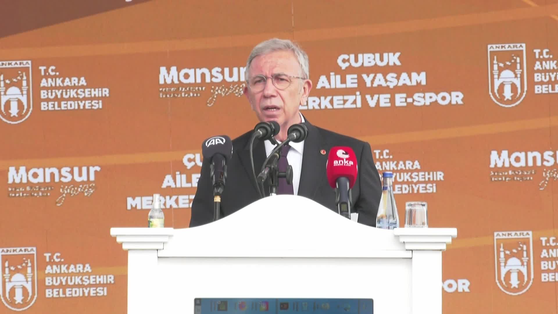 MANSUR YAVAŞ: "ULAŞTIRMA BAKANLIĞI HAVAALANI METROSUNU ANKARA BÜYÜKŞEHİR'E DEVREDERSE YAPMAYA SÖZ VERİYORUZ"