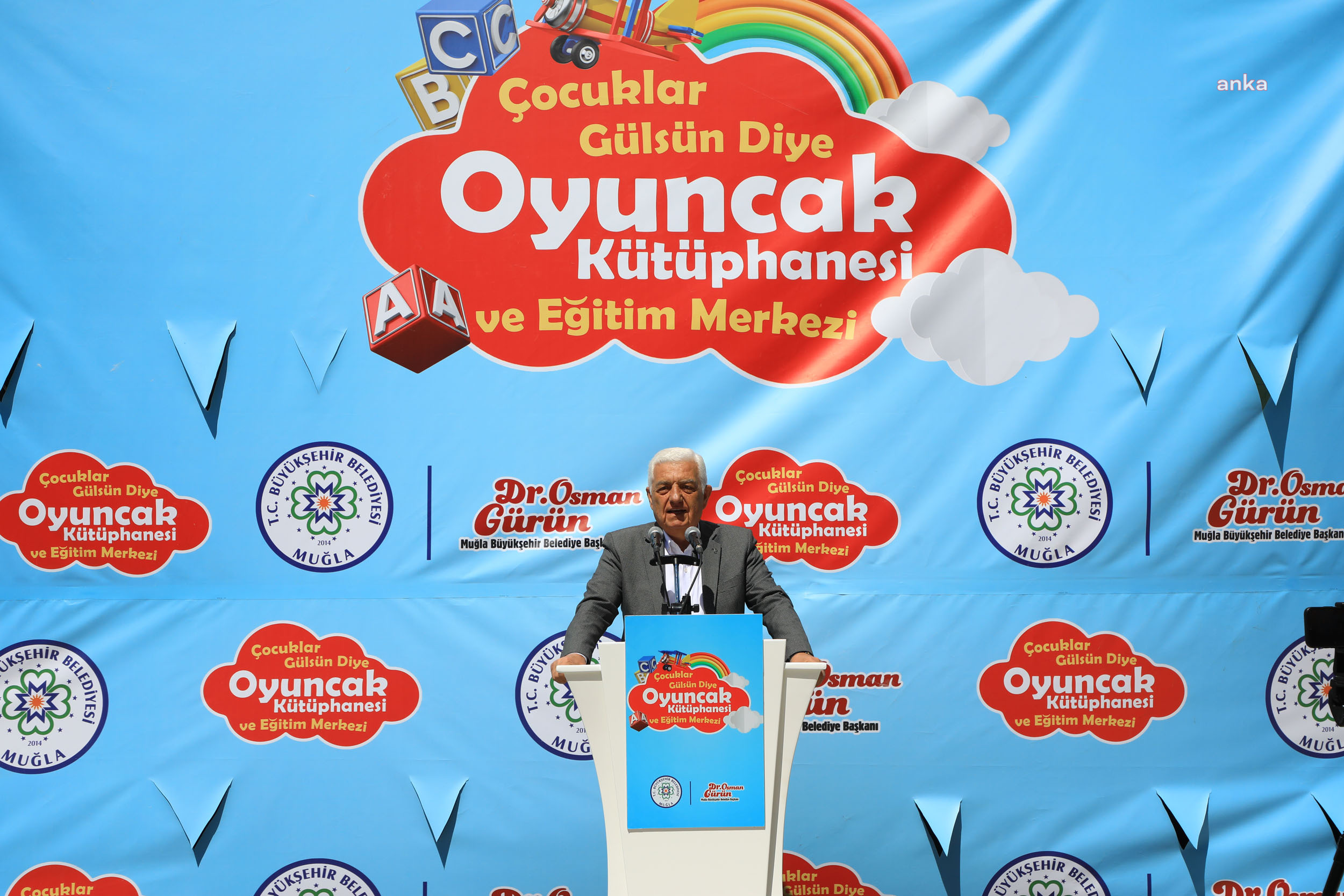 MUĞLA BÜYÜKŞEHİR OYUNCAK KÜTÜPHANESİ AÇILDI