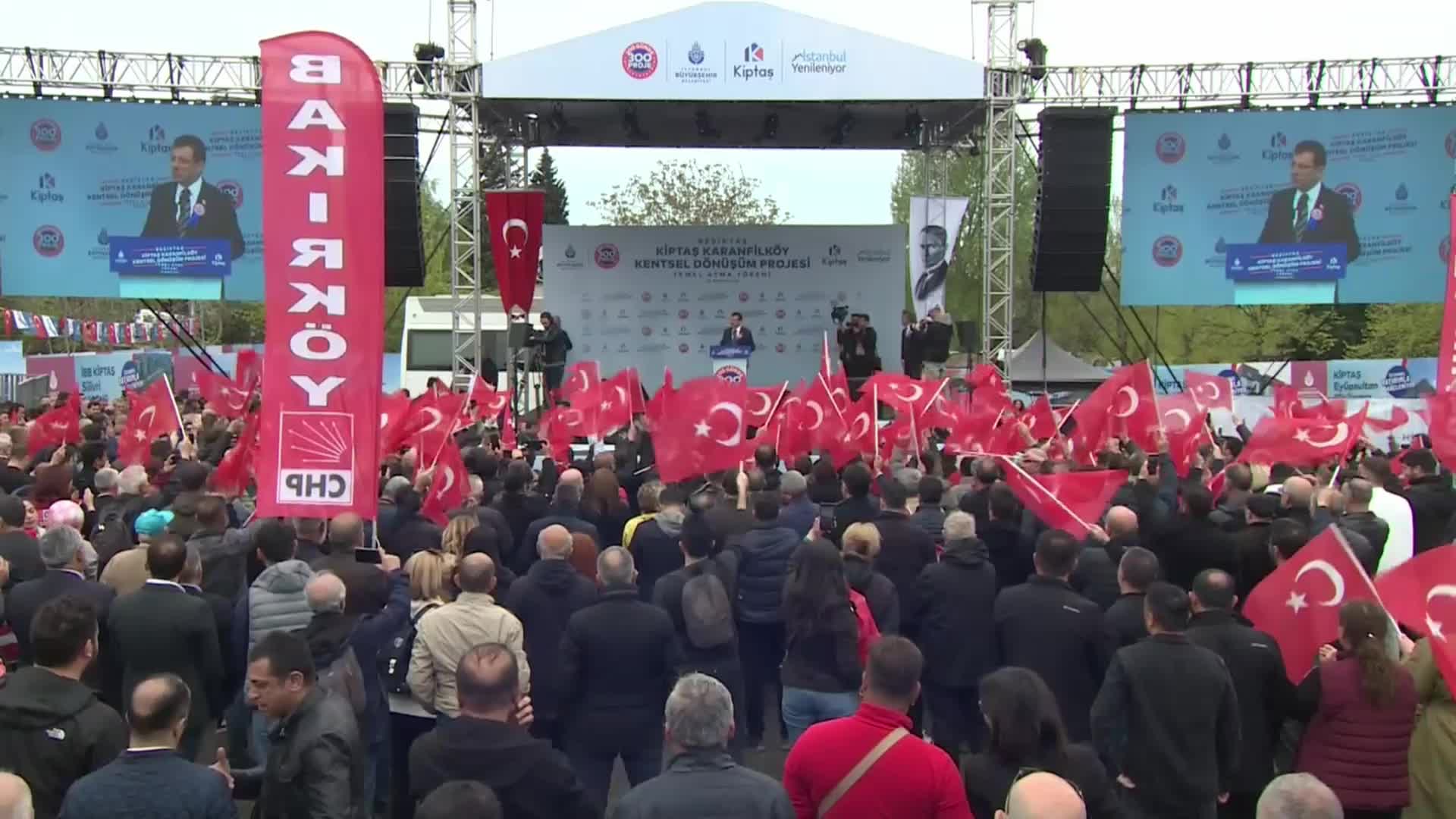 İMAMOĞLU: "BİZ RANTI, ŞUNU, BUNU UNUTTUK, MİLLETİN RANTINI DÜŞÜNÜYORUZ, MİLLETE KAZANDIRMAYI DÜŞÜNÜYORUZ. SİNEKTEN YAĞ ÇIKARACAĞIZ "