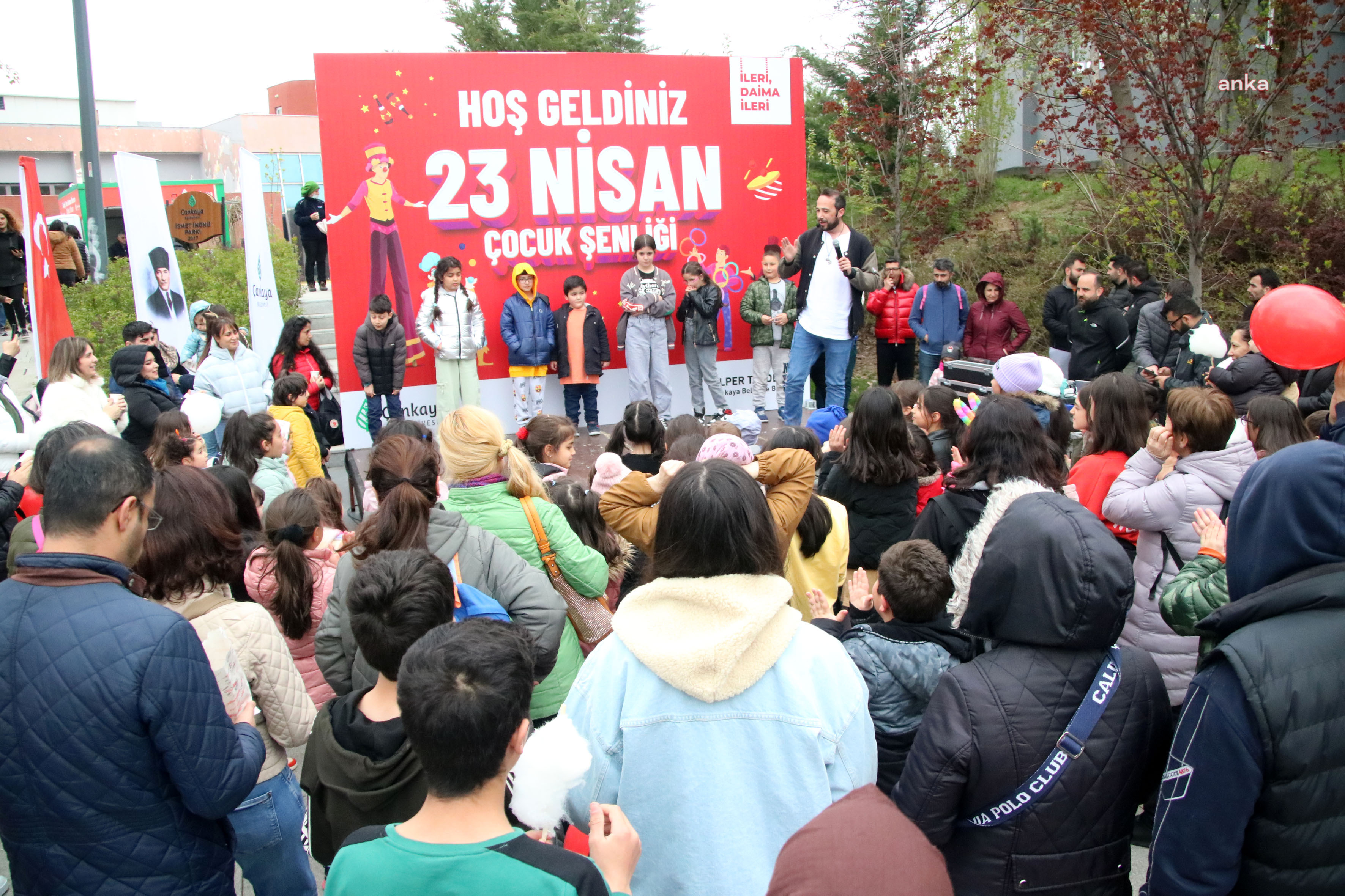 ÇANKAYA BELEDİYESİ’NİN 23 NİSAN ETKİNLİKLERİ, ÇOCUK ŞENLİĞİ İLE SONA ERDİ