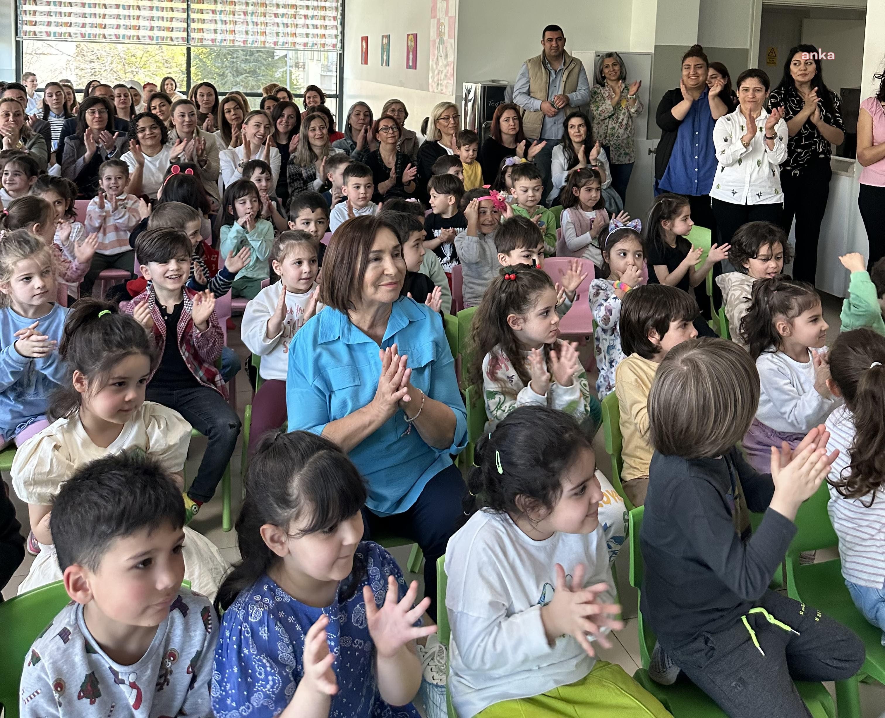 SELVİ KILIÇDAROĞLU, ÇANKAYA BELEDİYESİ MASAL KALESİ KREŞİ’Nİ ZİYARET ETTİ