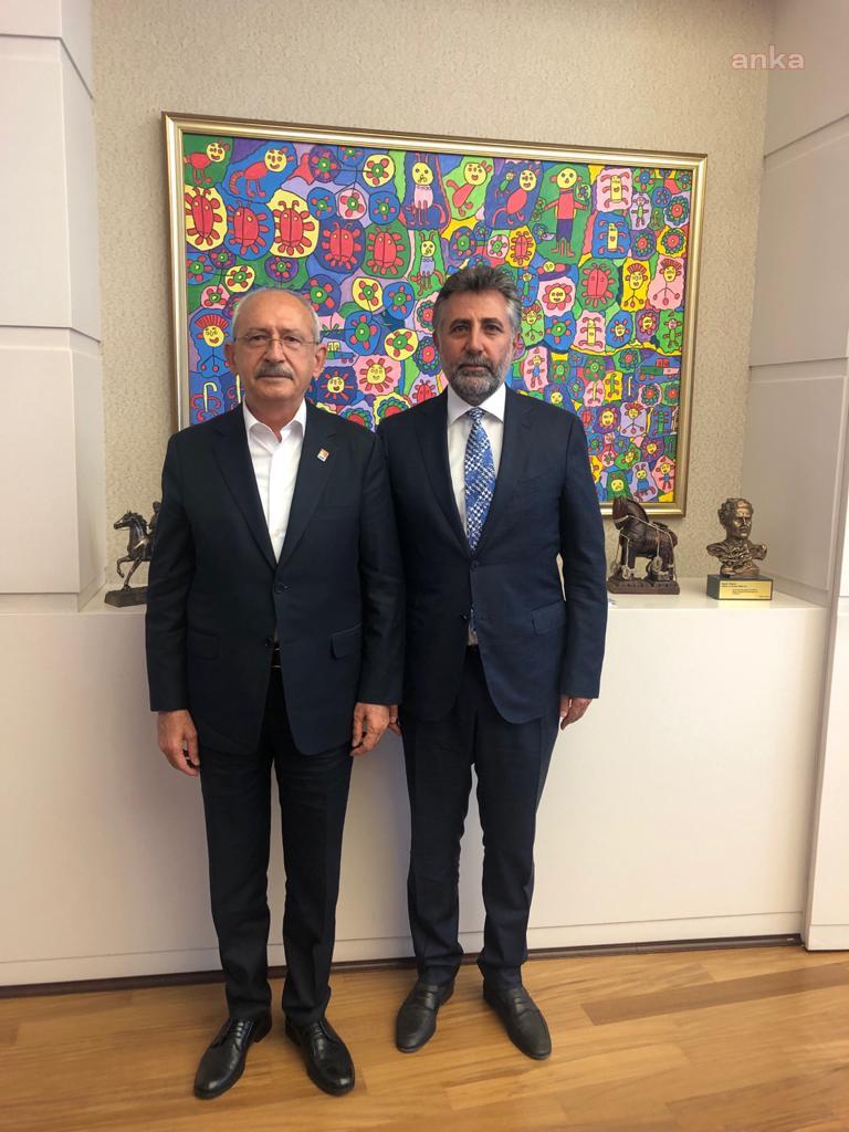 BAŞKAN SANDAL, CHP GENEL BAŞKANI KILIÇDAROĞLU'NU ZİYARET ETTİ