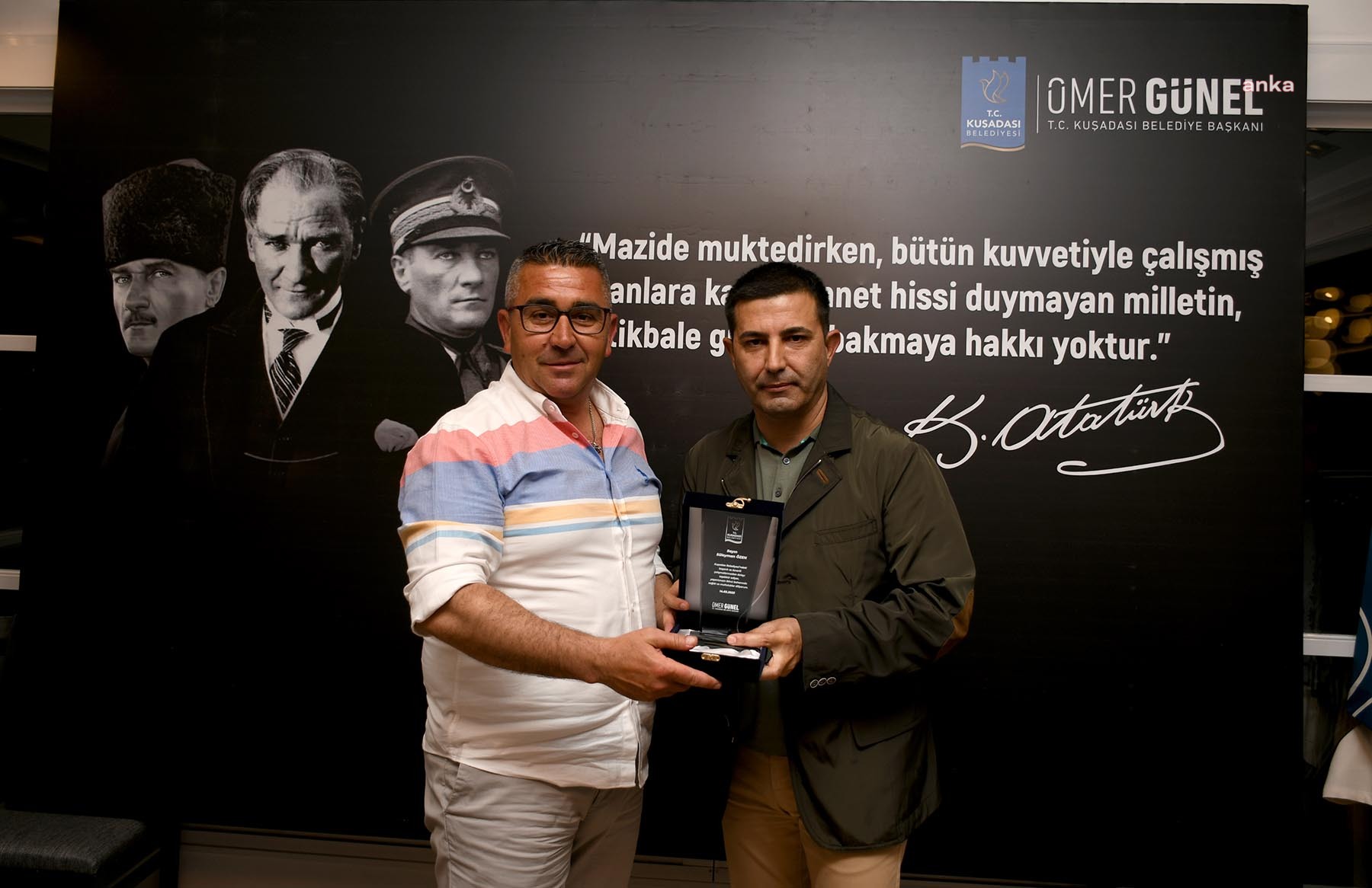 KUŞADASI BELEDİYESİ'NDEN EMEKLİ OLAN ÇALIŞANLARINA VEDA YEMEĞİ