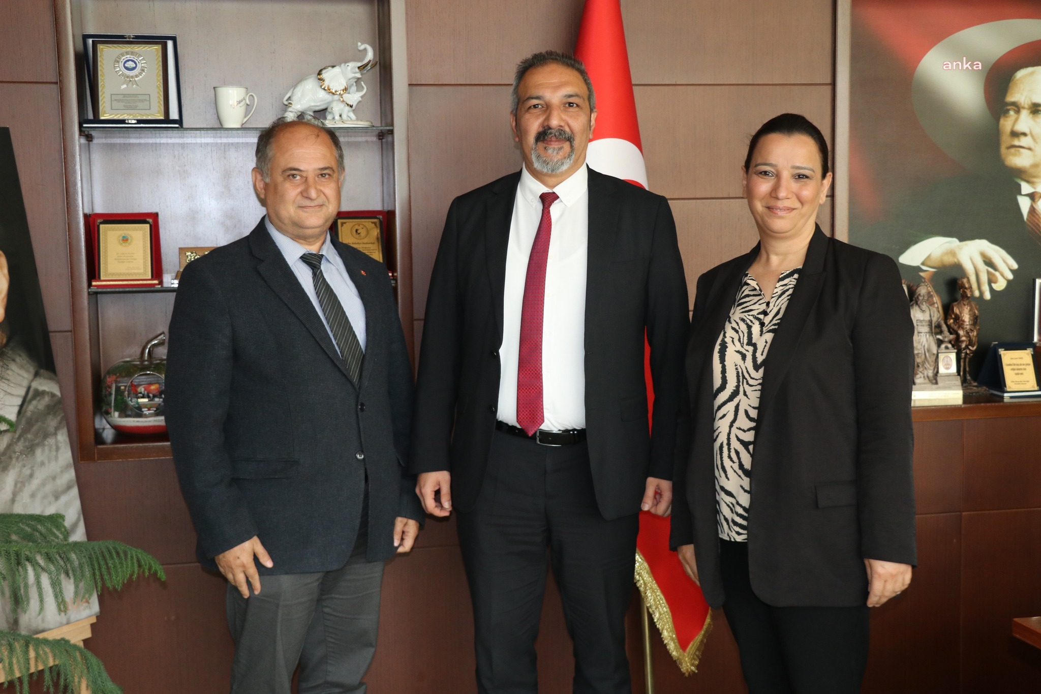 SÖKE SAĞLIK HİZMETLERİ MYO MÜDÜRÜ NAZAN ÖZTÜRK’TEN SÖKE BELEDİYESİ’NE ZİYARET