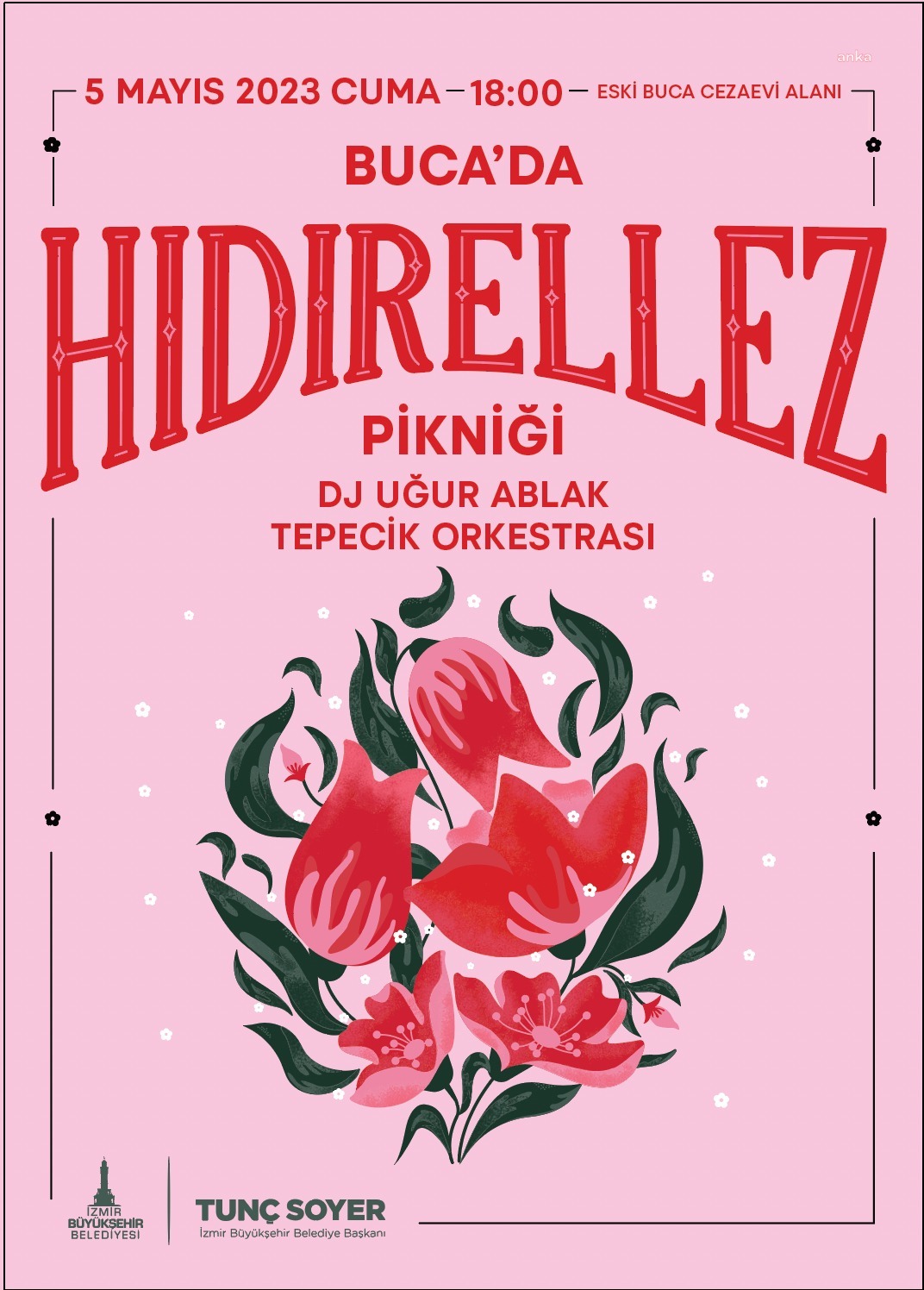 HIDIRELLEZ ATEŞİ BUCA CEZAEVİ ALANINDA YANACAK