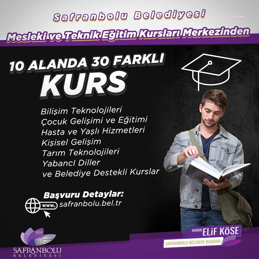 SAFRANBOLU BELEDİYESİ’NİN TEKNİK EĞİTİM KURSLARI DEVAM EDİYOR