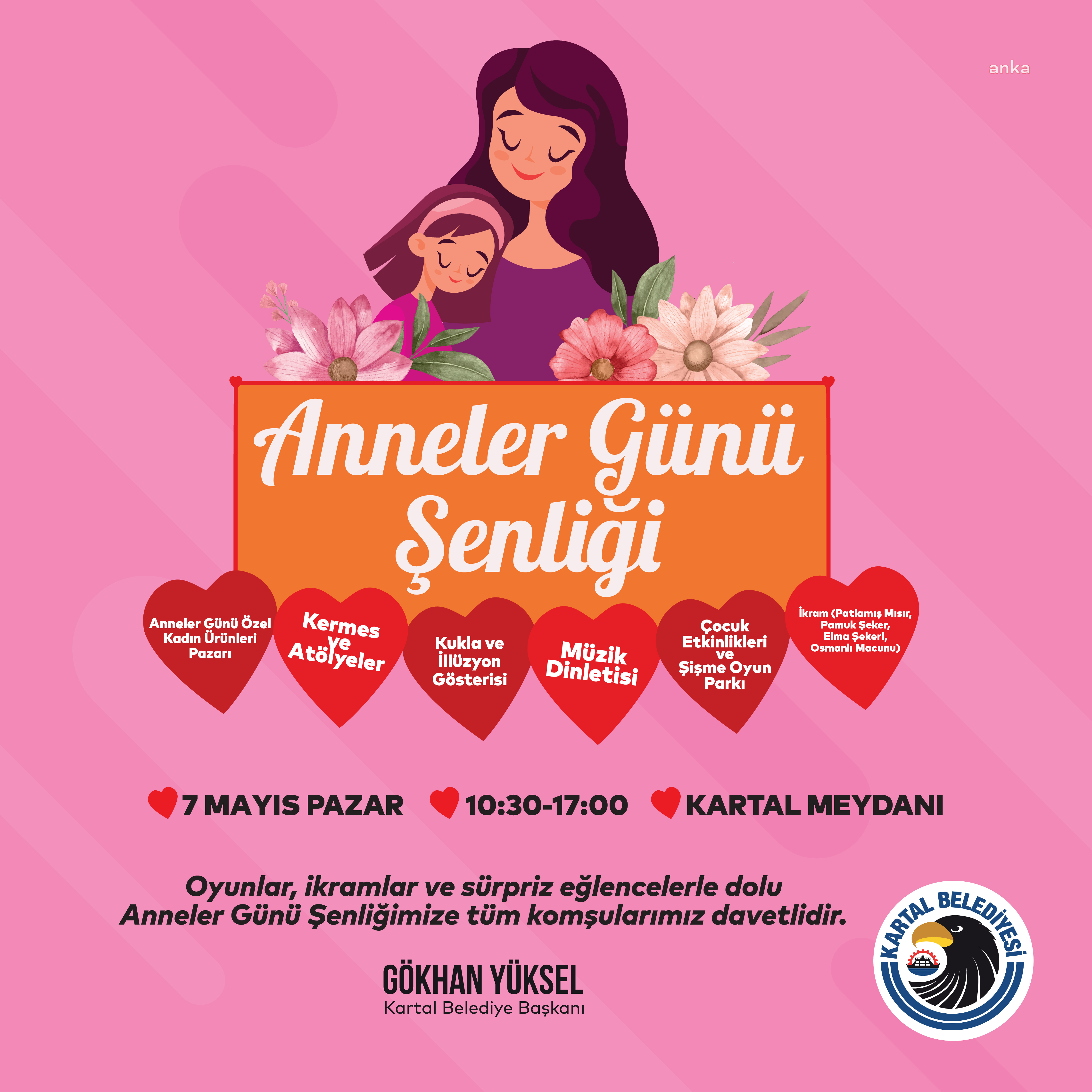 KARTAL BELEDİYESİ’NDEN ANNELER GÜNÜ HEDİYESİ