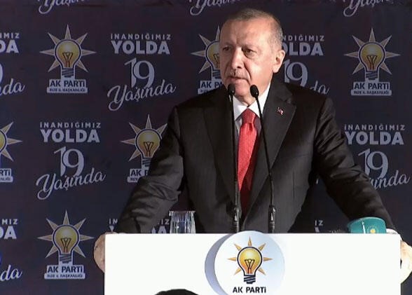 CUMHURBAŞKANI ERDOĞAN: KITA SAHANLIĞIMIZDA HAYDUTLUĞA ASLA BOYUN EĞMEYECEĞİZ