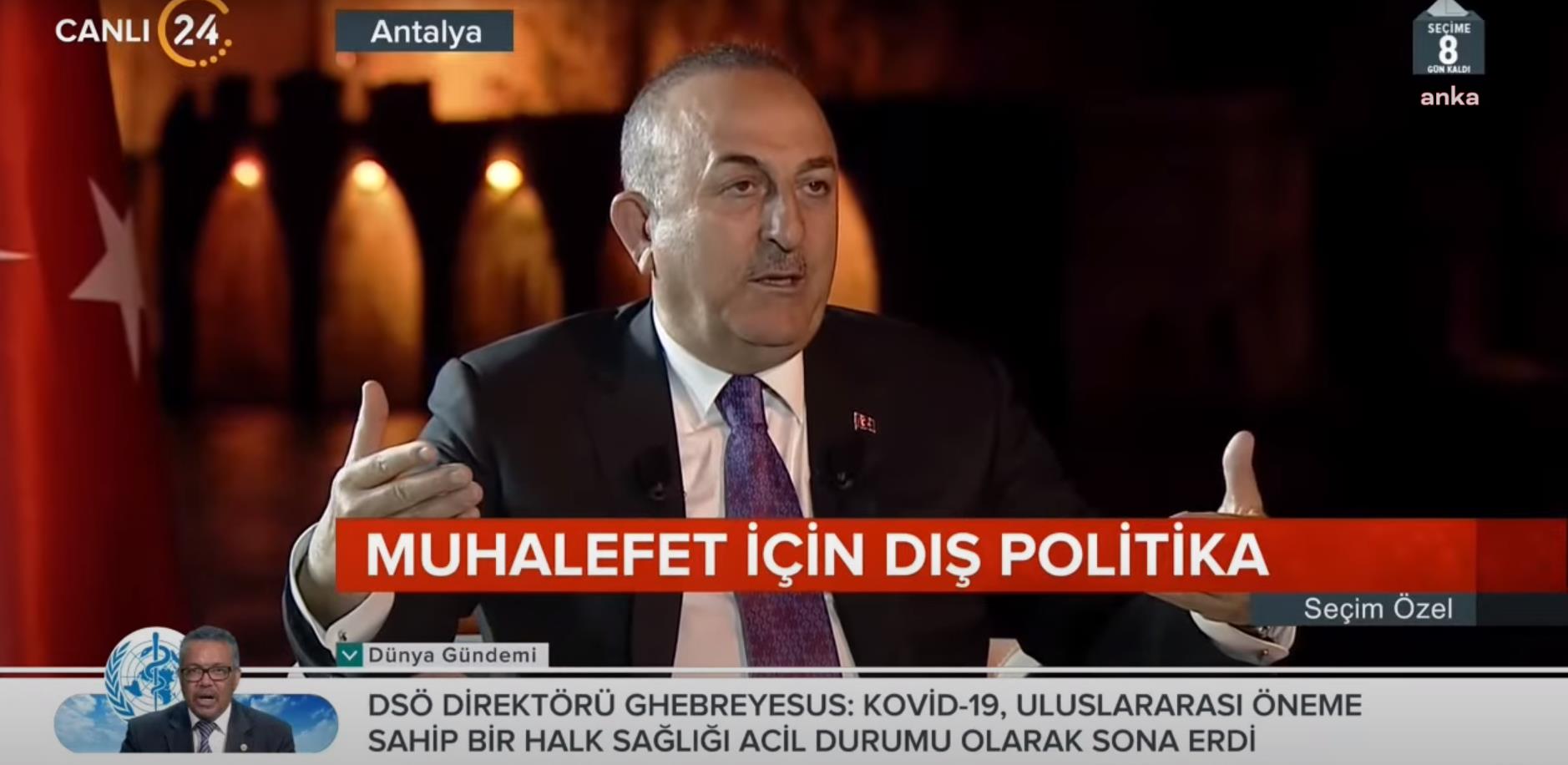 MEVLÜT ÇAVUŞOĞLU: SOĞANIN PATATESİN FİYATI İNER ÇIKAR. 5 SENE ÖNCE DE AYNI KAMPANYA VARDI. MİLLET DİYOR Kİ BUNLARI FİYATI DÜŞER, ENFLASYON DÜŞER, AMA ÜLKENİN BEKASI ÇOK ÖNEMLİ DİYOR