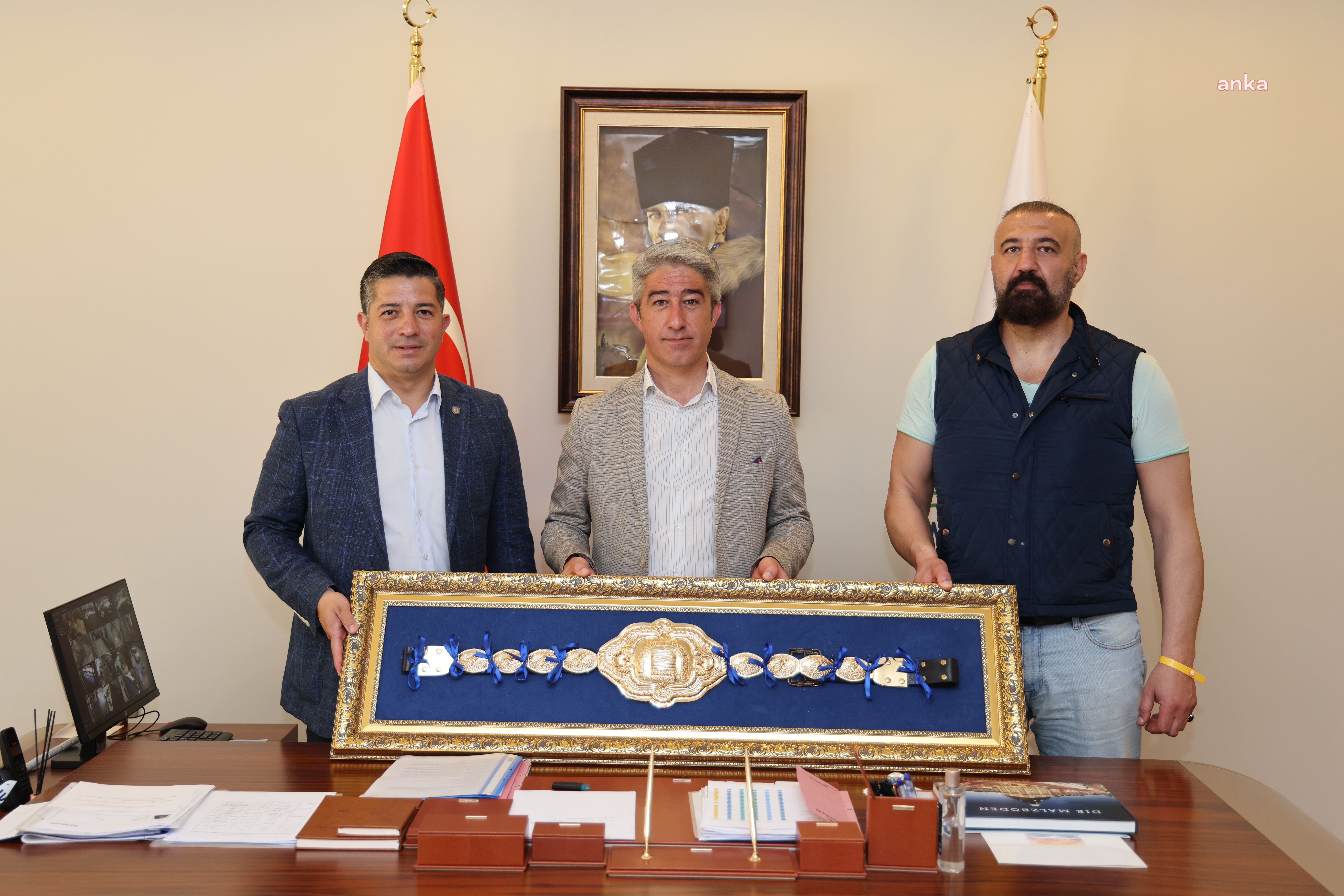 MARMARİS YAĞLI GÜREŞLERİ İÇİN HAZIRLIKLAR TAMAMLANDI