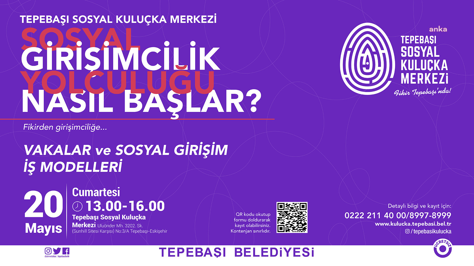 TEPEBAŞI’NDA SOSYAL GİRİŞİMCİ ADAYLARI İÇİN ETKİNLİKLER SÜRÜYOR