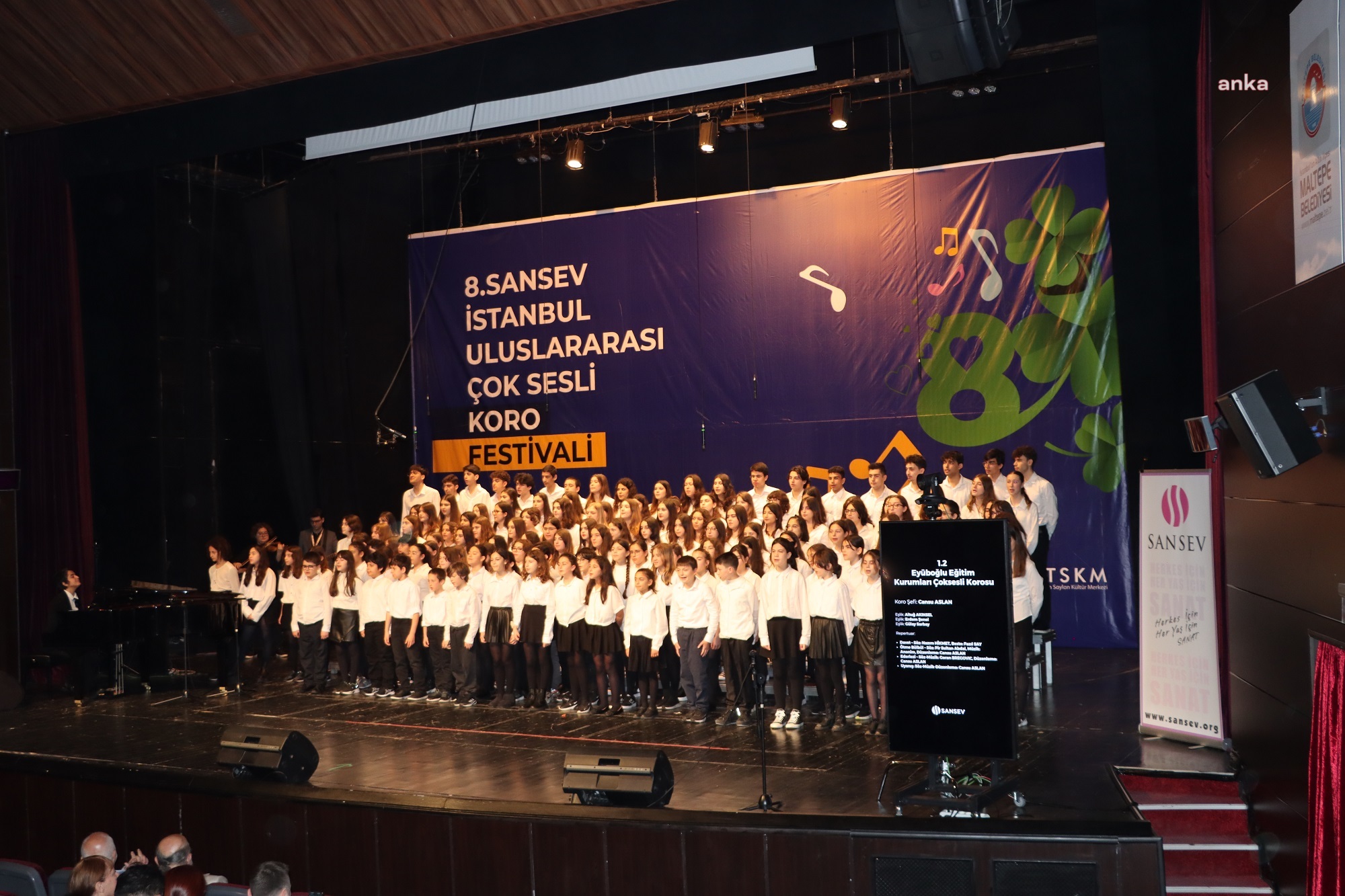 MALTEPE BELEDİYESİ ÇOK SESLİ ÇOCUK KOROSU’NA ‘YORUMLAMADA BAŞARI ÖDÜLÜ’