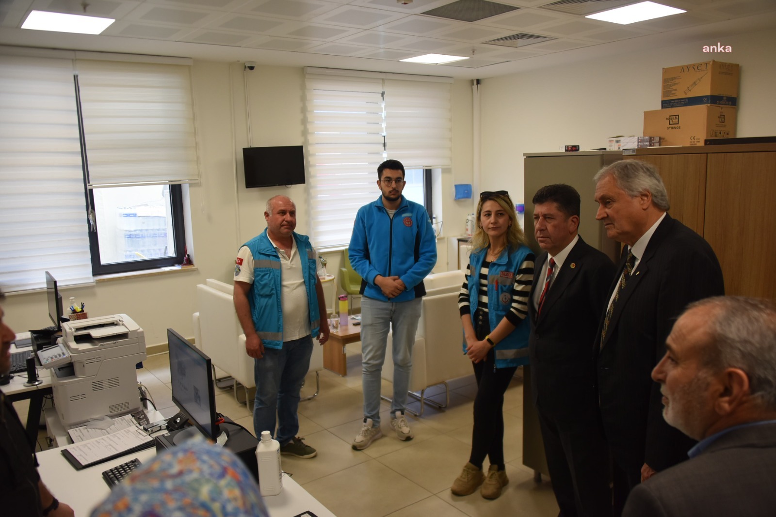 BOZÜYÜK BELEDİYE BAŞKANI BAKKALCIOĞLU’NDAN HASTANE ZİYARETİ