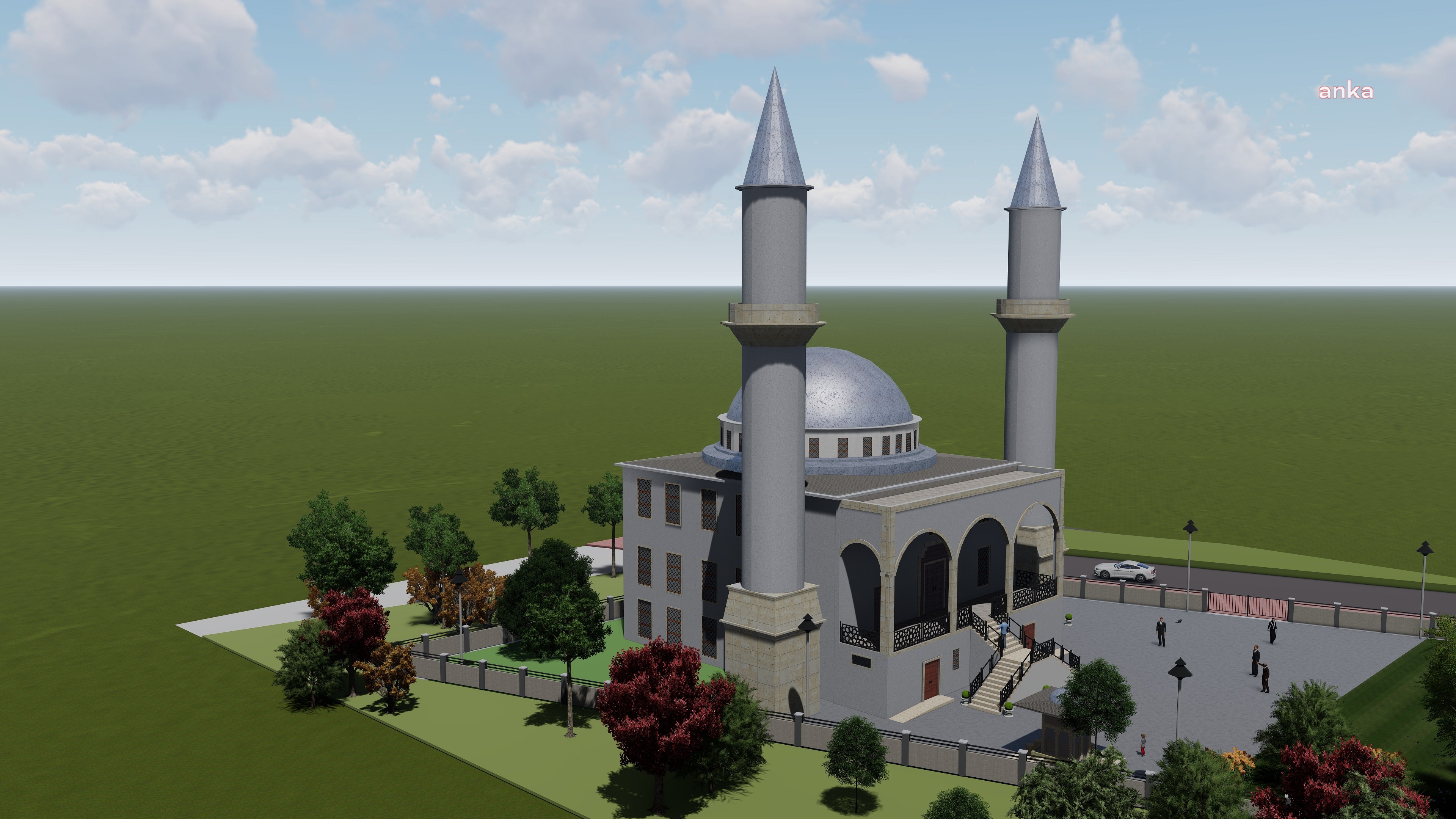 ANTALYA BÜYÜKŞEHİR BELEDİYESİ, KEPEZ İLÇESİ GÜNEŞ MAHALLESİ’NE CAMİ YAPACAK