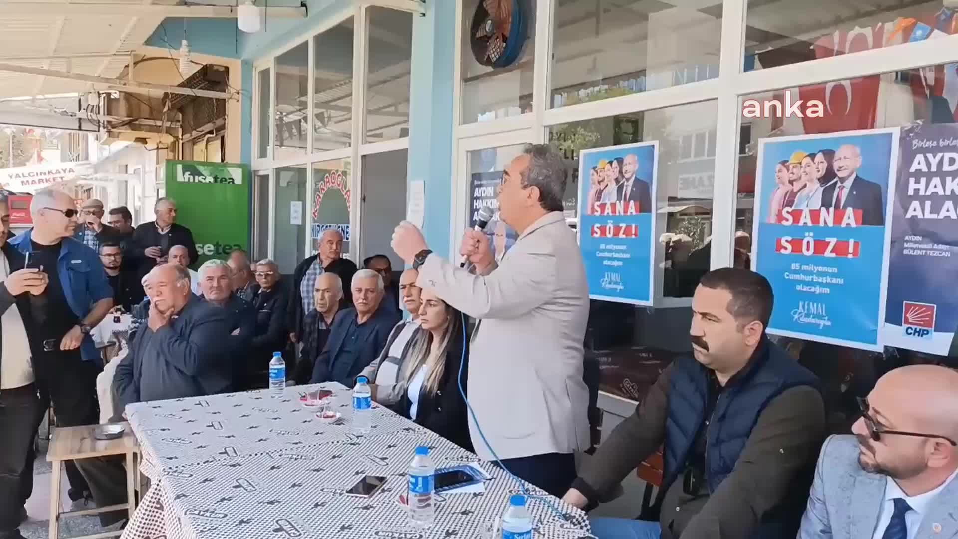 BÜLENT TEZCAN: "ETE, SÜTE, PEYNİRE YANAŞMAK MÜMKÜN DEĞİL, EL YAKIYOR. KASAP DÜKKANLARIYLA PEYNİRCİ DÜKKANLARI SARRAF DÜKKANI GİBİ OLMUŞ"