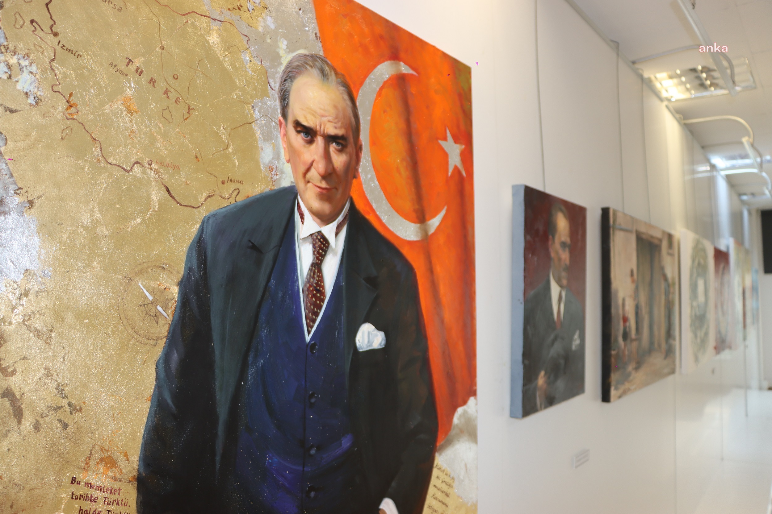 MALTEPE BELEDİYESİ, TÜRKMEN SANATÇILARIN ESERLERİNİ AĞIRLIYOR