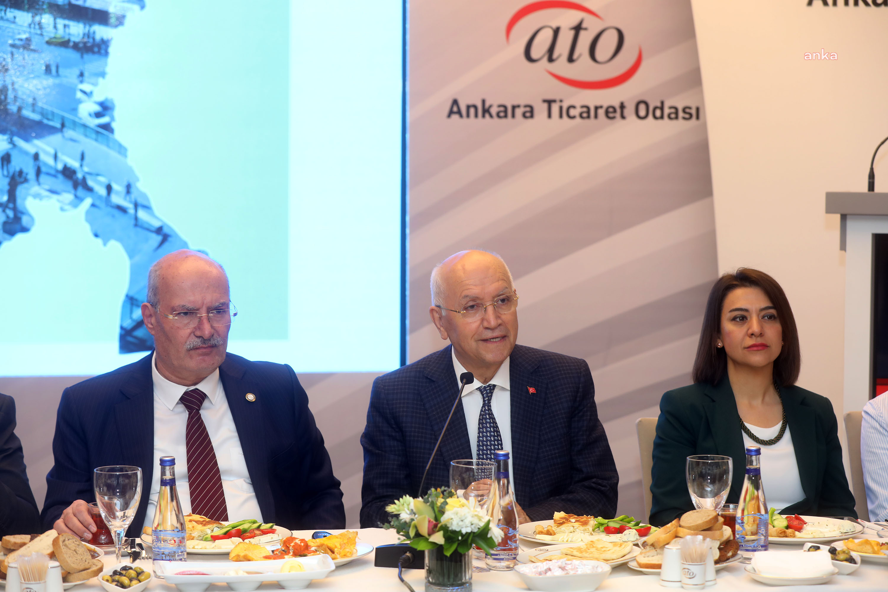 YENİMAHALLE BELEDİYE BAŞKANI YAŞAR, ATO YÖNETİMİYLE BULUŞTU