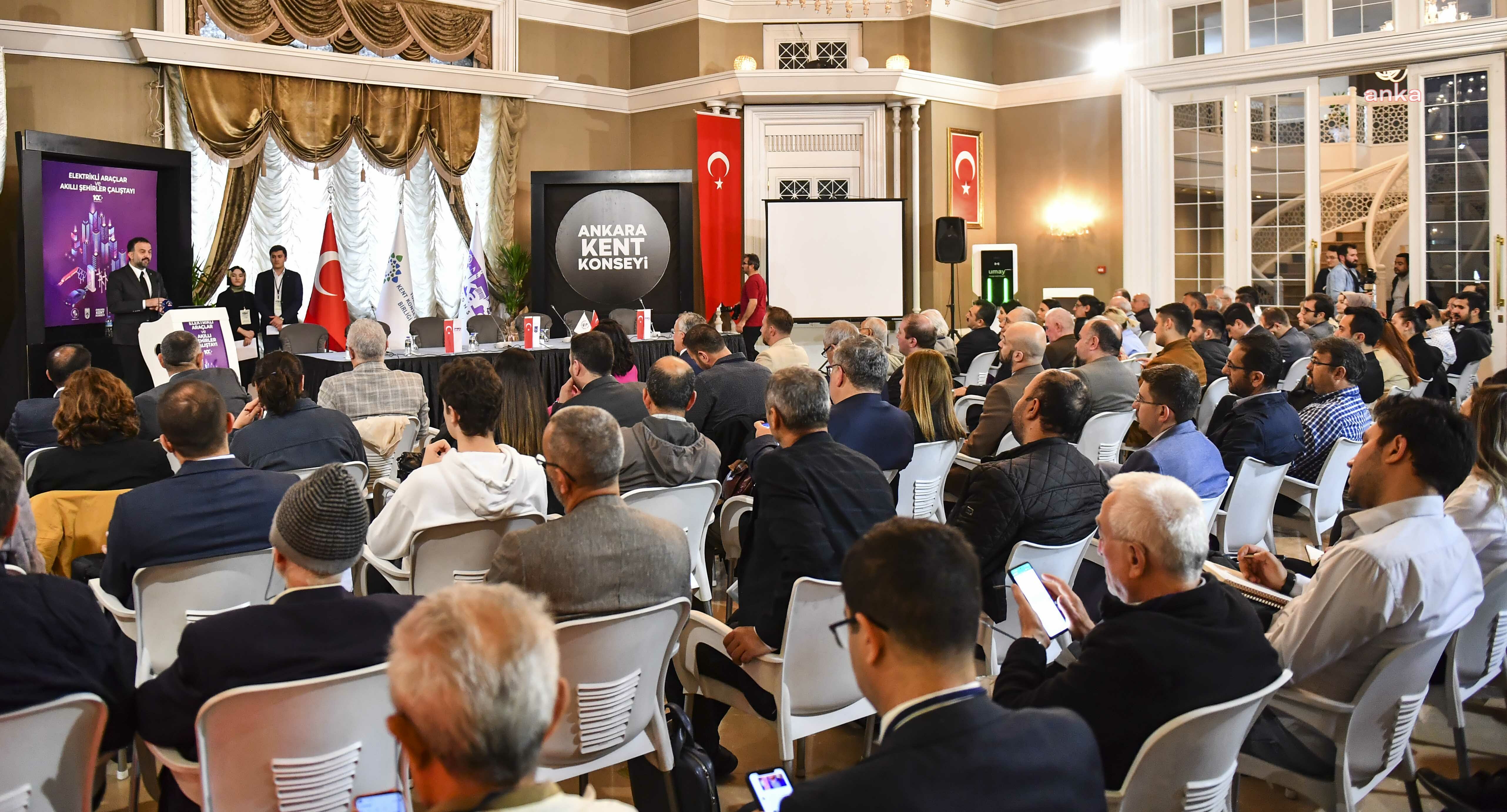 ANKARA KENT KONSEYİ’NDEN ‘ELEKTRİKLİ ARAÇLAR VE AKILLI ŞEHİRLER ÇALIŞTAYI’