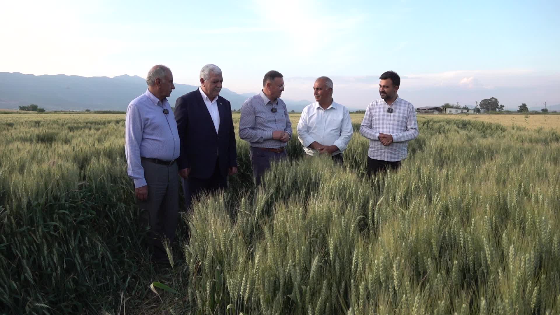 HATAY BÜYÜKŞEHİR BELEDİYE BAŞKANI LÜTFÜ SAVAŞ, KIRIKHAN’DA ÇİFTÇİLERLE BİR ARAYA GELDİ