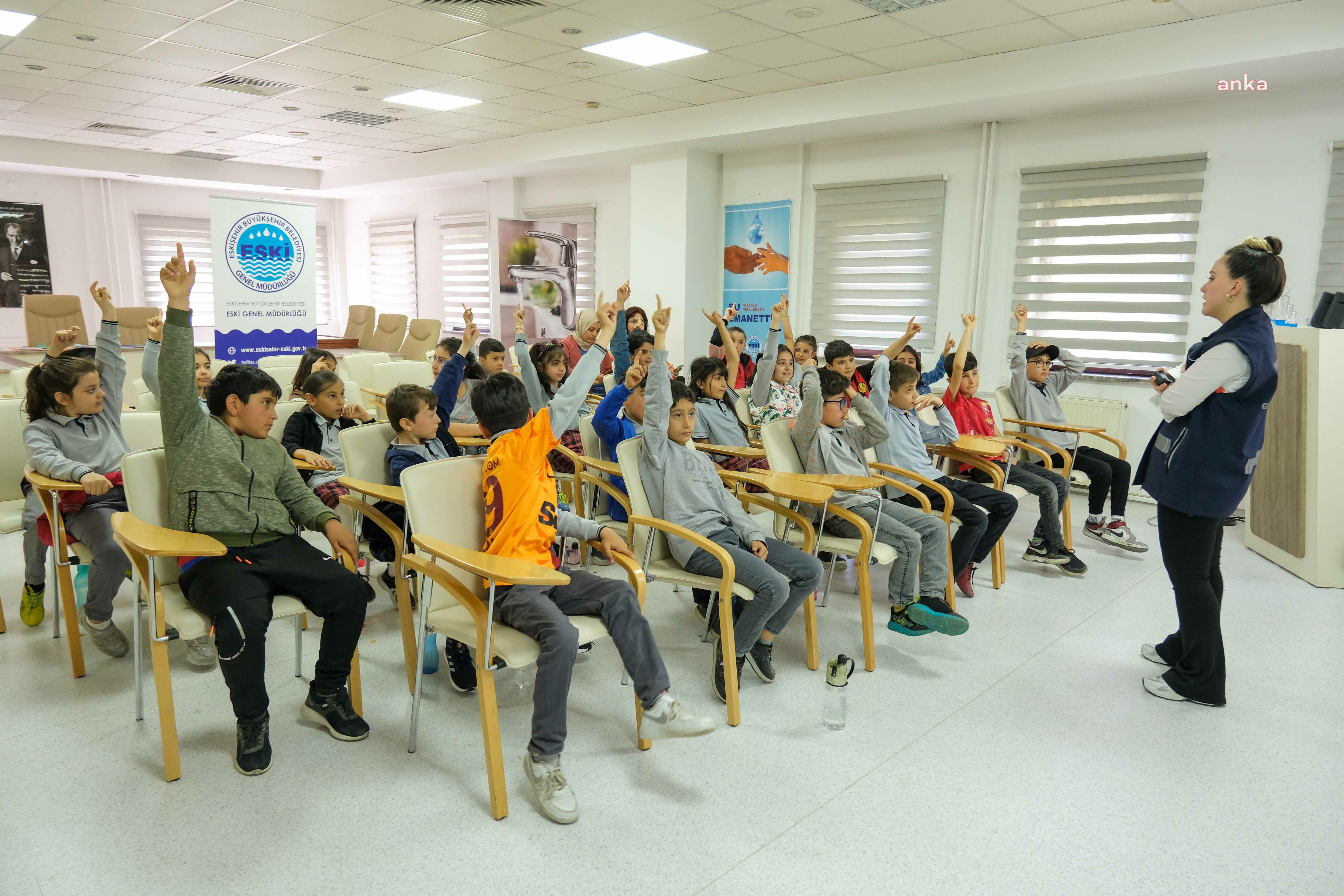 ESKİŞEHİR BÜYÜKŞEHİR BELEDİYESİ, ÖĞRENCİLERE YÖNELİK SU TASARRUFU EĞİTİMLERİNE DEVAM EDİYOR