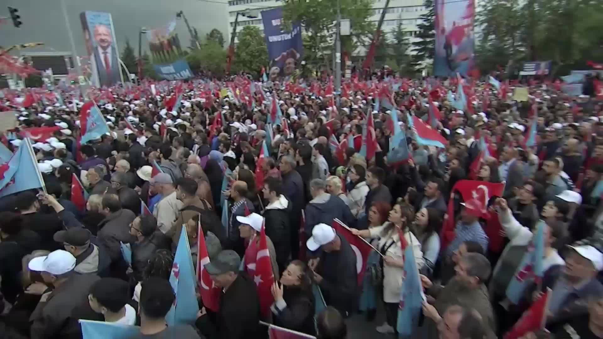 MİLLET İTTİFAKI ANKARA MİTİNGİ… AKŞENER: “BUGÜN GÖRDÜM Kİ RECEP BEY VEDALAŞIYOR. 14 MAYIS AKŞAMINA 2 GÜN KALDI. 13. CUMHURBAŞKANI SAYIN KEMAL KILIÇDAROĞLU OLACAK VE KENDİSİNİ ALKIŞLARIMIZLA ÇANKAYA’YA GÖTÜRECEĞİZ”
