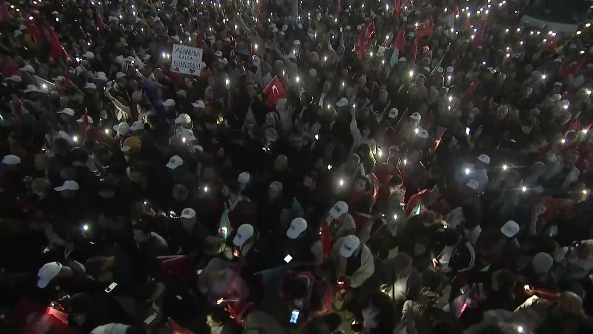 MİLLET İTTİFAKI ANKARA MİTİNGİ... GÜLTEKİN UYSAL: "14 MAYIS'TA CEMRE OLARAK MİLLETİN YARINLARINI AYDINLATMAK İÇİN O SANDIKLARA ELBETTE DÜŞECEĞİZ"