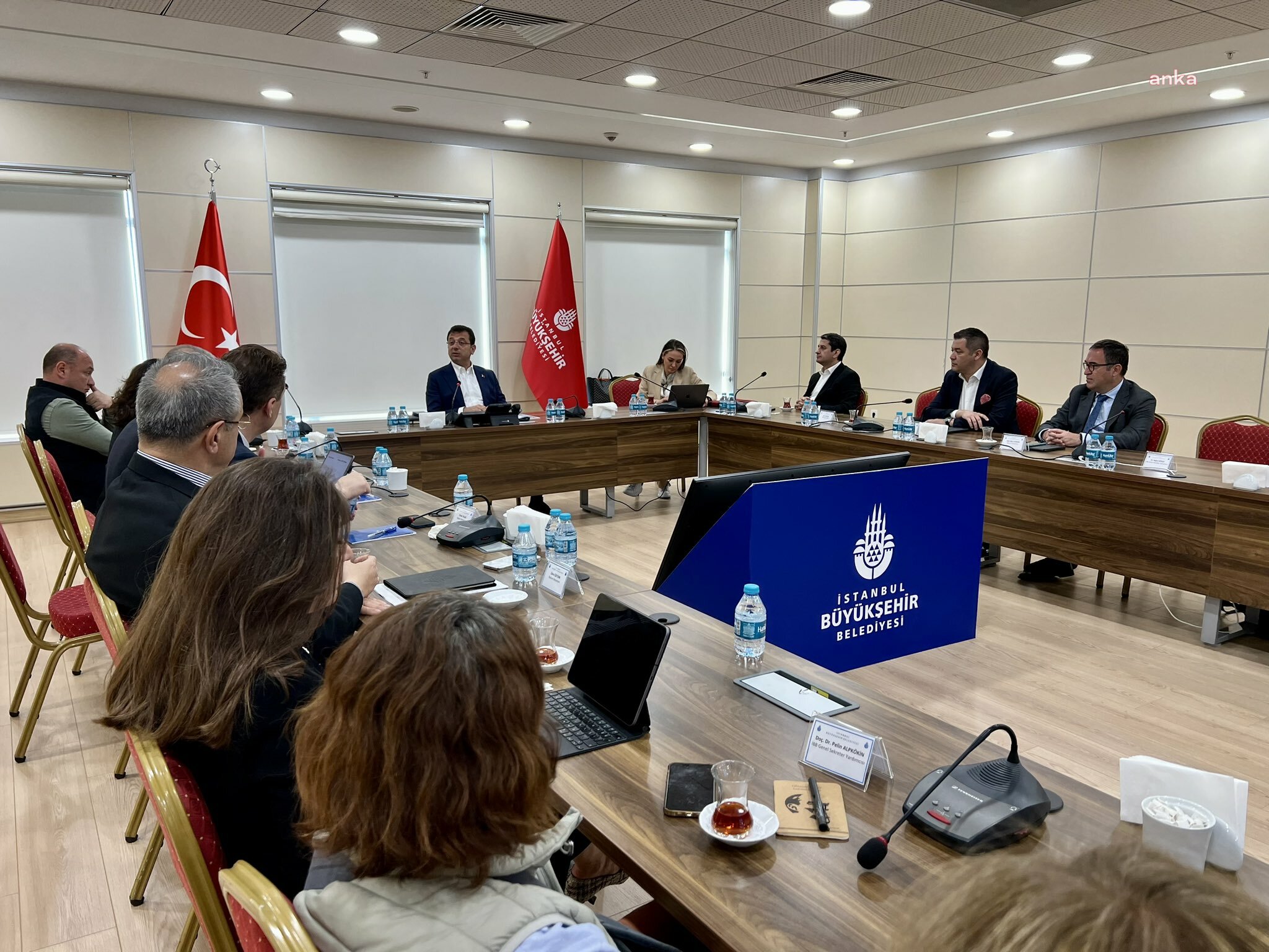 İMAMOĞLU’NDAN "GÖREVİMİZİN BAŞINDAYIZ" MESAJI