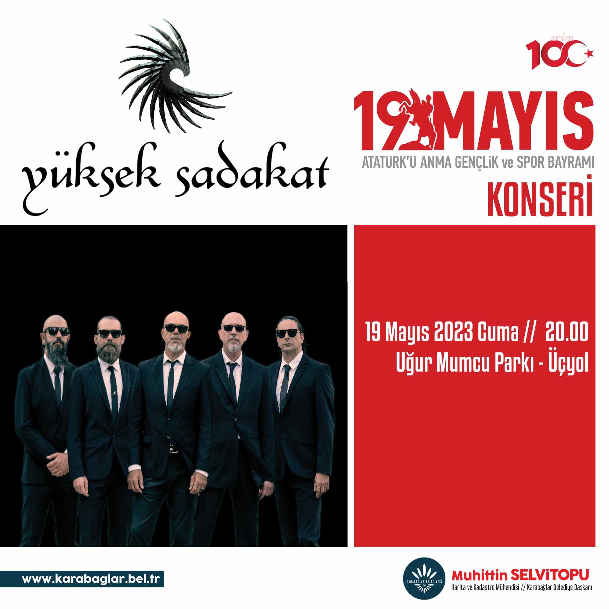 KARABAĞLAR'DA 19 MAYIS COŞKU İLE KUTLANACAK
