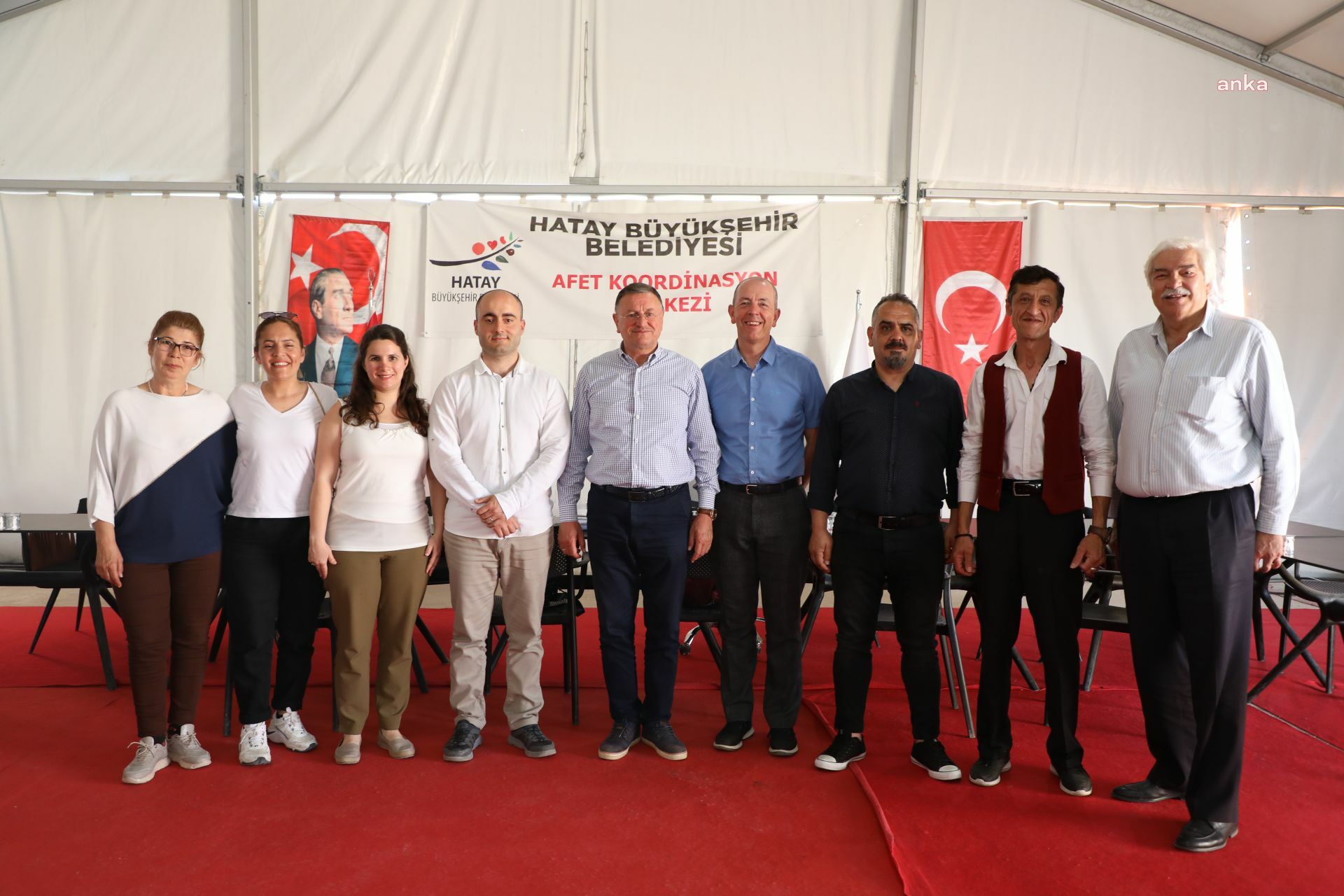 LÜTFÜ SAVAŞ, HRİSTİYAN VE MUSEVİ TOPLUMUNUN ÖNDE GELEN İSİMLERİYLE BİR ARAYA GELDİ