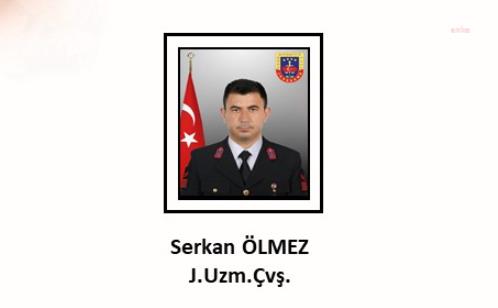 MSB, UZMAN ÇAVUŞ SERKAN ÖLMEZ'İN ŞEHİT OLDUĞUNU DUYURDU