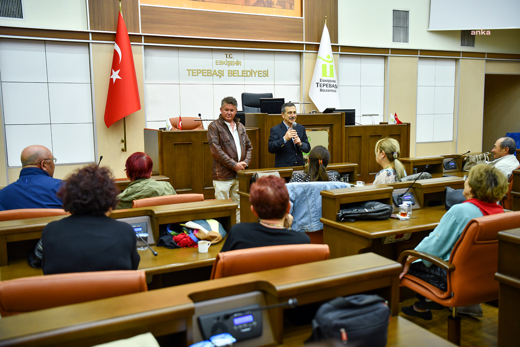 ROMANYA KÖSTENCE’DEN TEPEBAŞI BELEDİYE BAŞKANI ATAÇ’A ZİYARET
