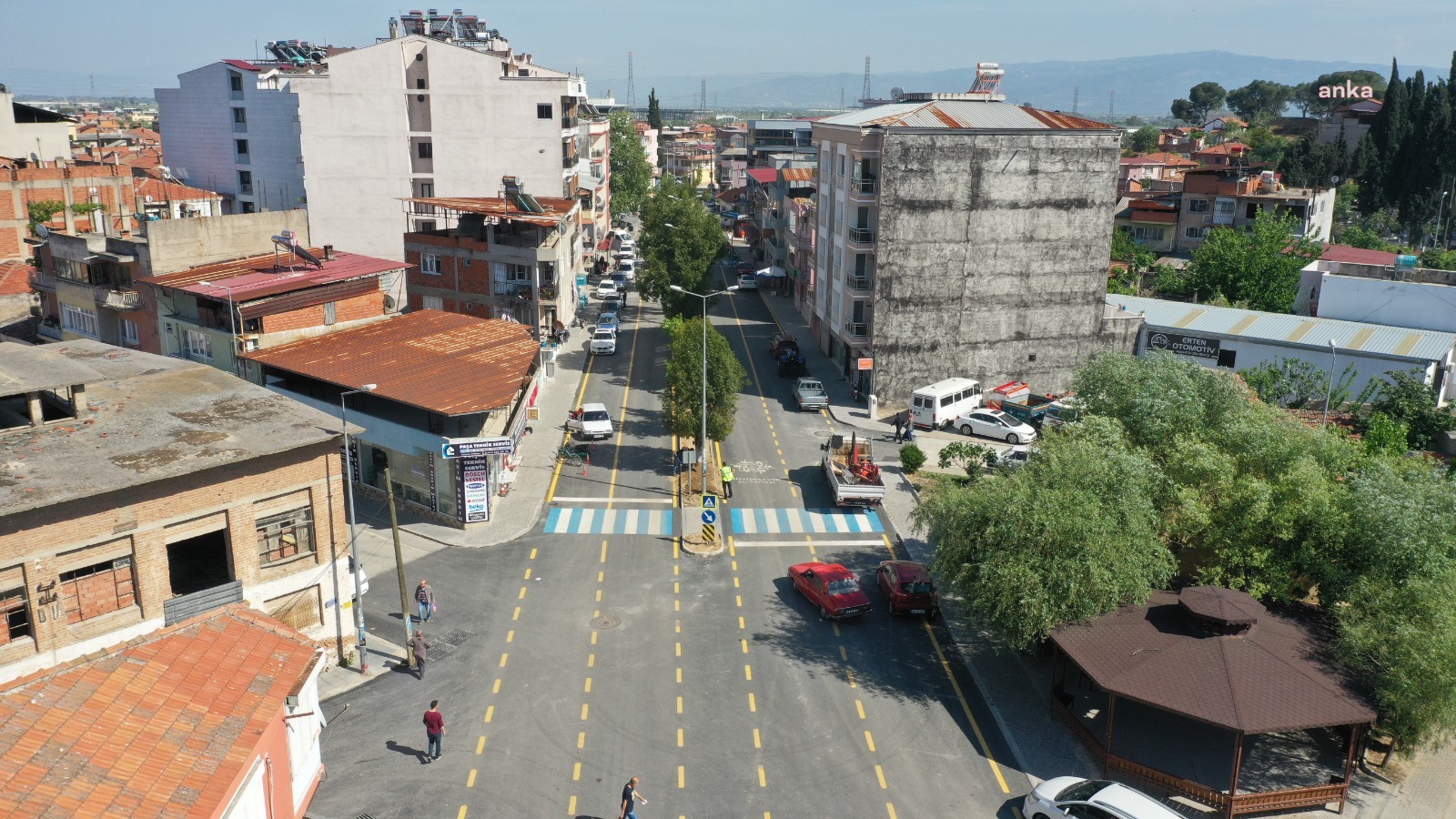 AYDIN BÜYÜKŞEHİR BELEDİYESİ, GERMENCİK ŞEHİT CAFER SOKAĞI YENİLEDİ