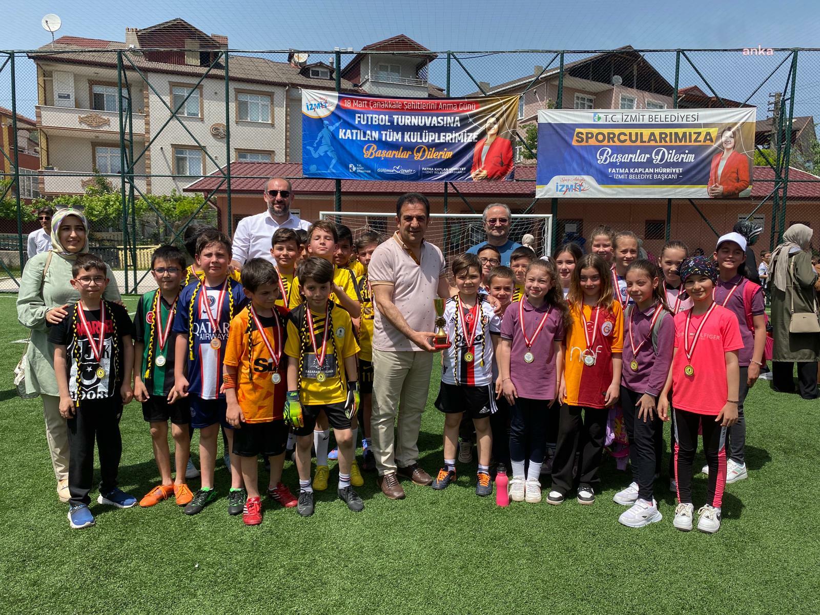 İZMİT BELEDİYESİ’NİN SPOR TESİSLERİ, FUTBOL TURNUVASINA EV SAHİPLİĞİ YAPTI