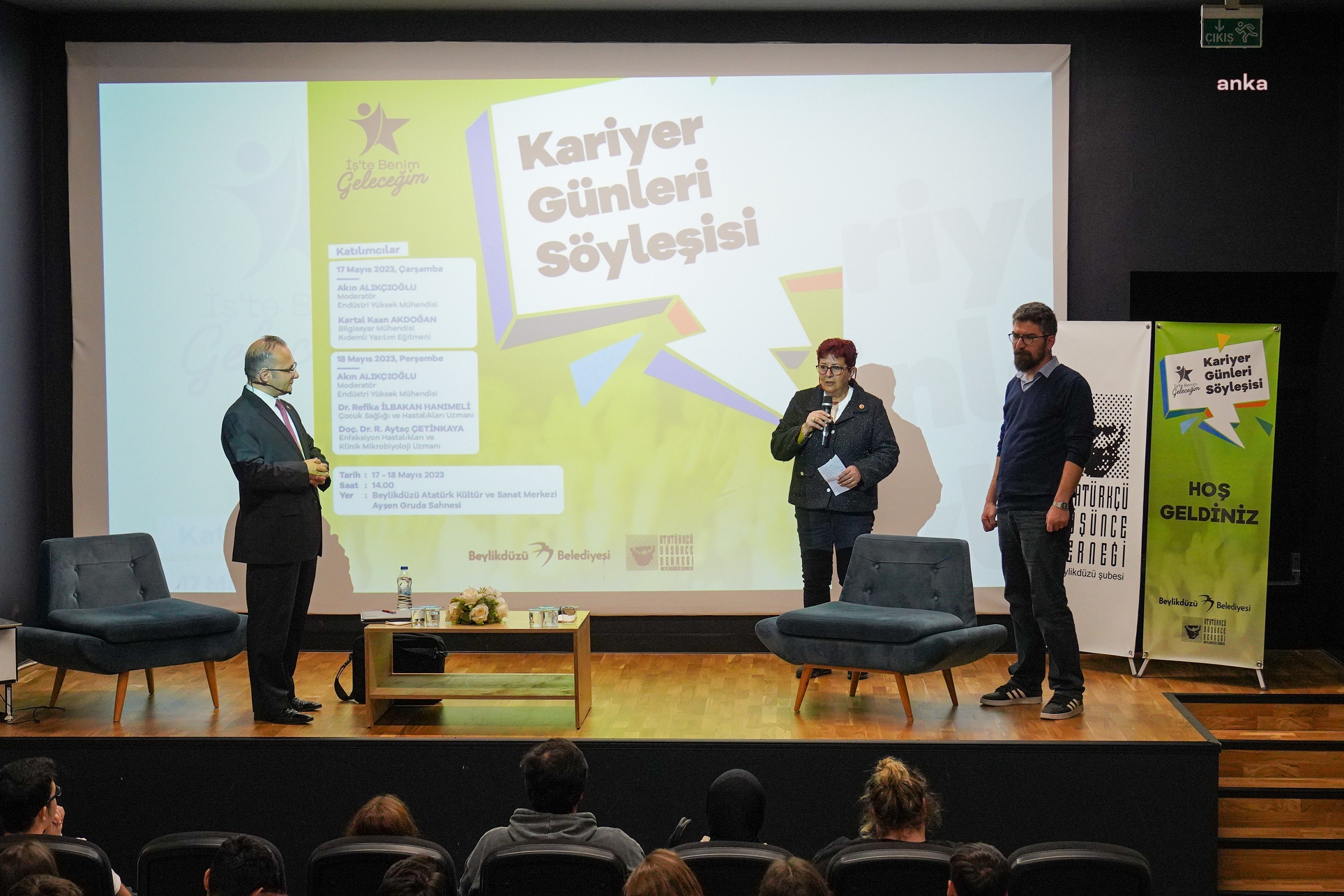 BEYLİKDÜZÜ BELEDİYESİ KIRLANGIÇ GENÇLİK FESTİVALİ, KARİYER SÖYLEŞİLERİYLE BAŞLADI