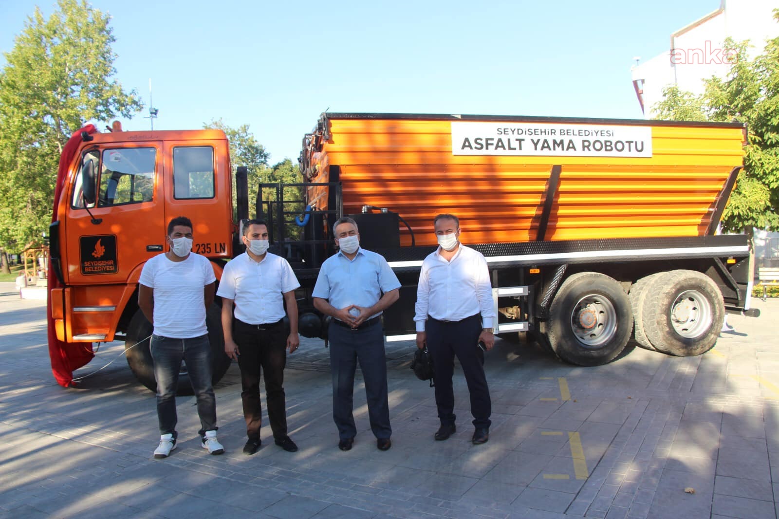 SEYDİŞEHİR BELEDİYESİ ASFALT YAMA ROBOTU ALDI