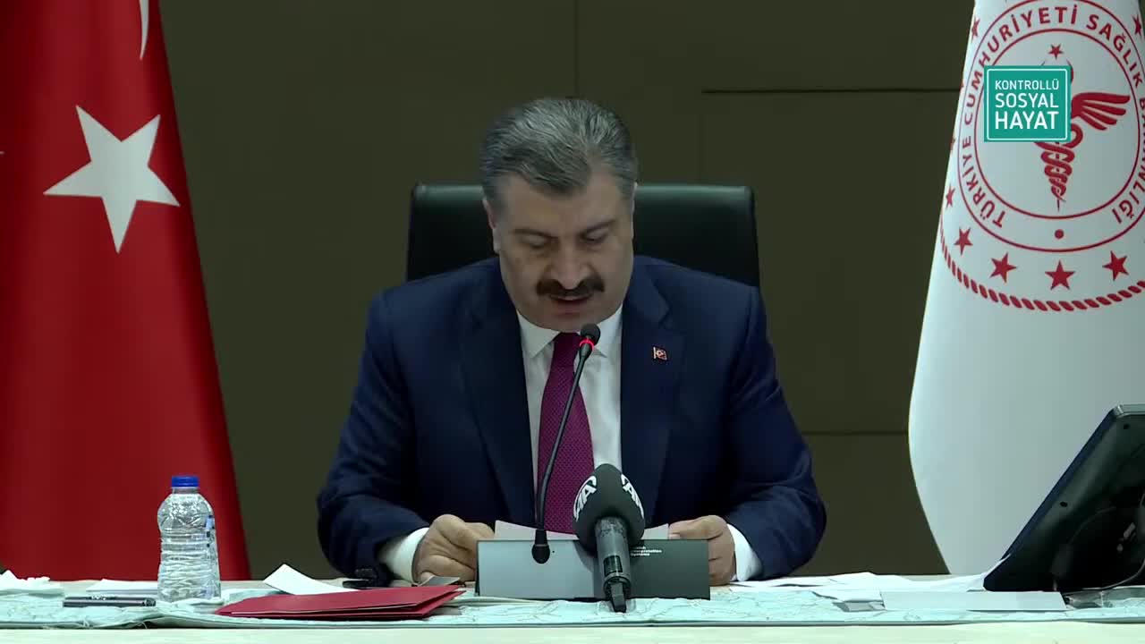 SAĞLIK BAKANI KOCA: YOĞUN BAKIM YATAĞI DOLULUK ORANI YÜZDE 64.8