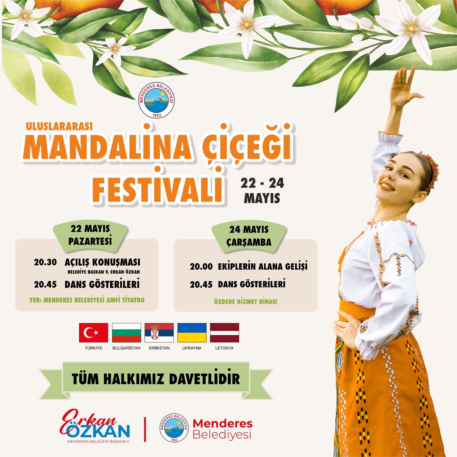 MENDERES’TE FESTİVAL ZAMANI