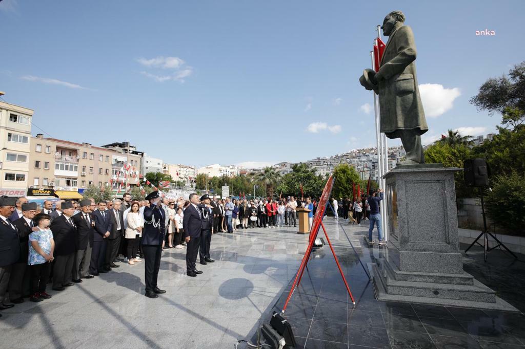 BAYRAKLI’DA 19 MAYIS COŞKUYLA KUTLANDI