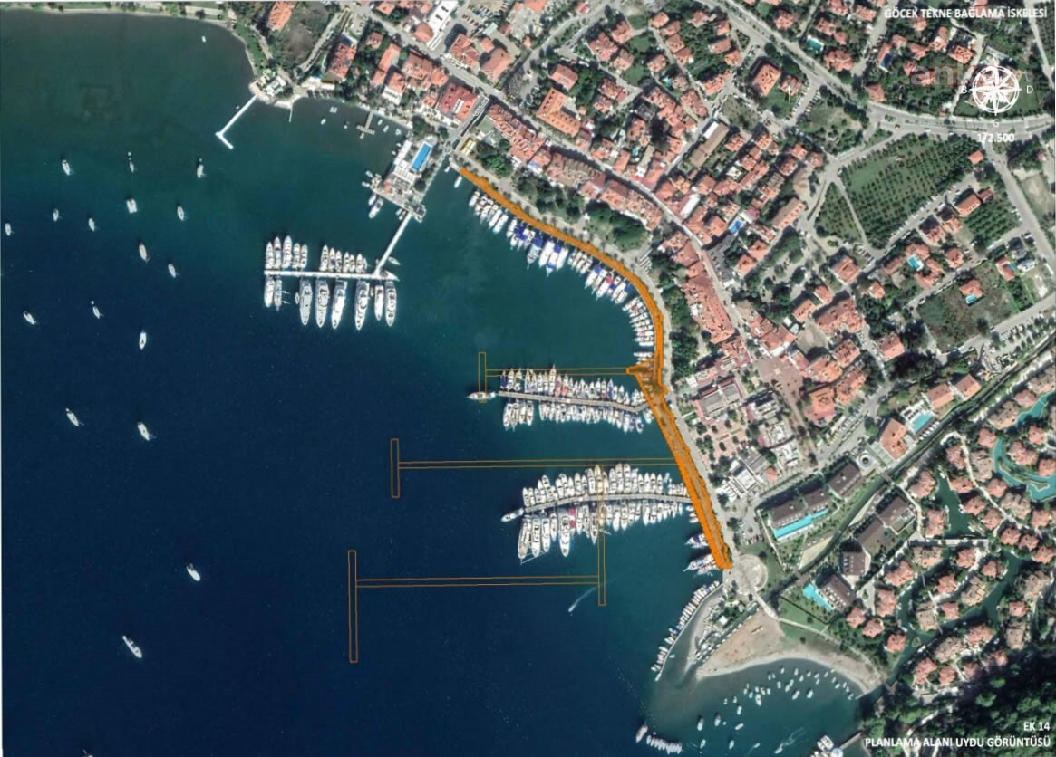 YENİ BİR MUÇEV OLAYI: GÖCEK İSKELESİ YATLARA AÇILIYOR