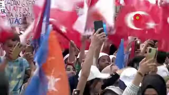 ERDOĞAN: İLK TURDA DİĞER ADAYLARA OY VERMİŞ KARDEŞLERİMİZİN, ÜLKENİN VE MİLLETİN AYDINLIK GELECEĞİ İÇİN BU DEFA BİZE DESTEK VERMESİNİ BEKLİYORUZ