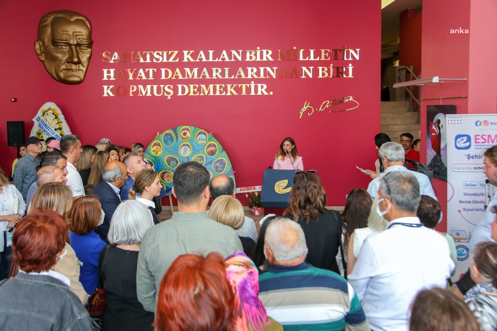 ESMEK’İN ‘YENİDEN DOĞUŞ VE BAHAR’ TEMALI SERGİSİ AÇILIYOR