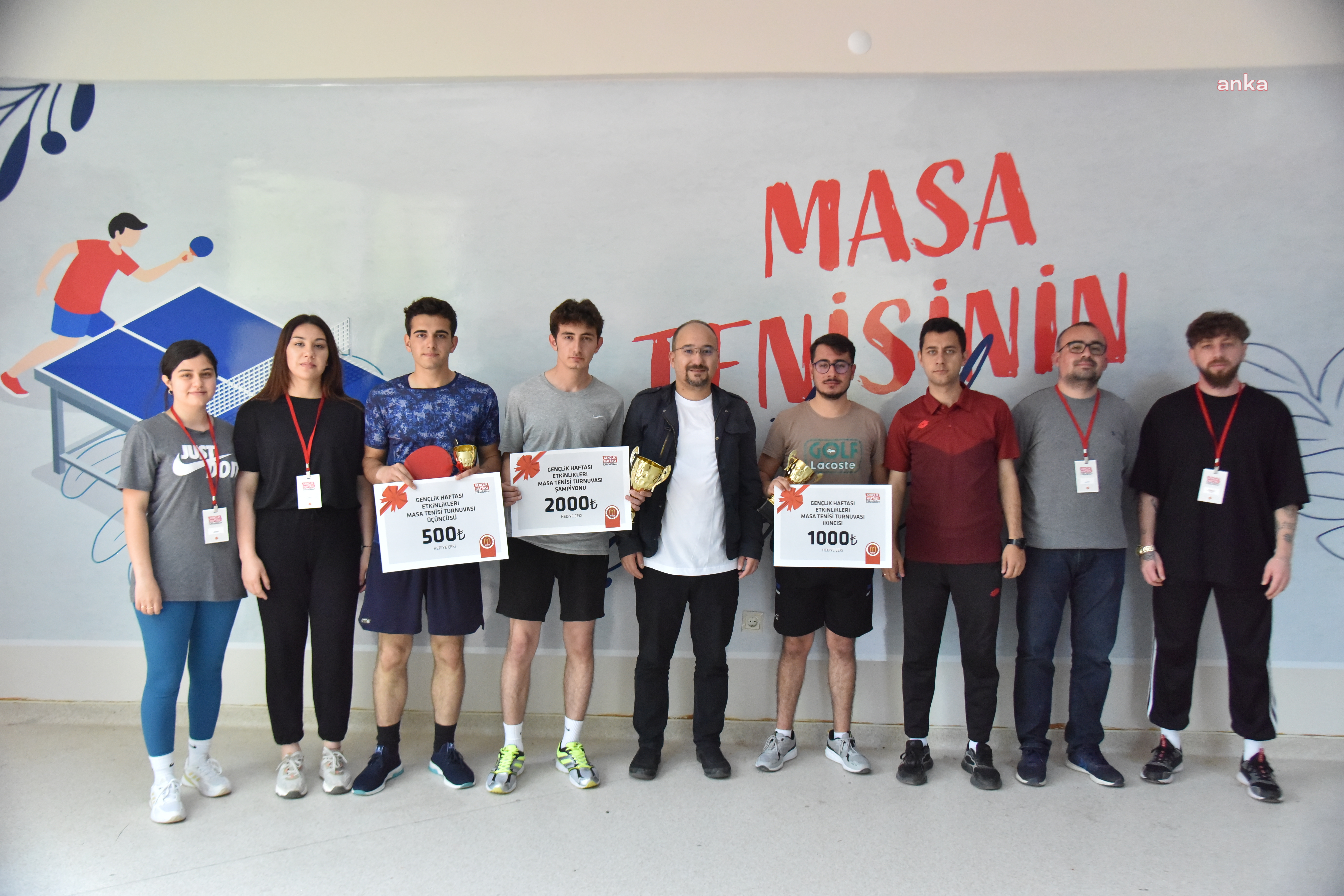 BİLECİK’TE MASA TENİSİ VE STREETBALL ŞAMPİYONLARI ÖDÜLLERİNİ ALDI